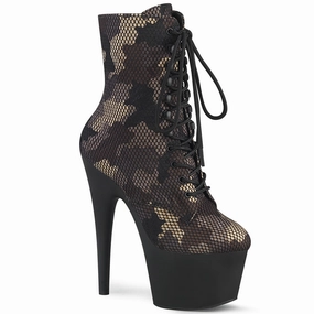 7 Inch Heel ADORE-1020CM Green Camo