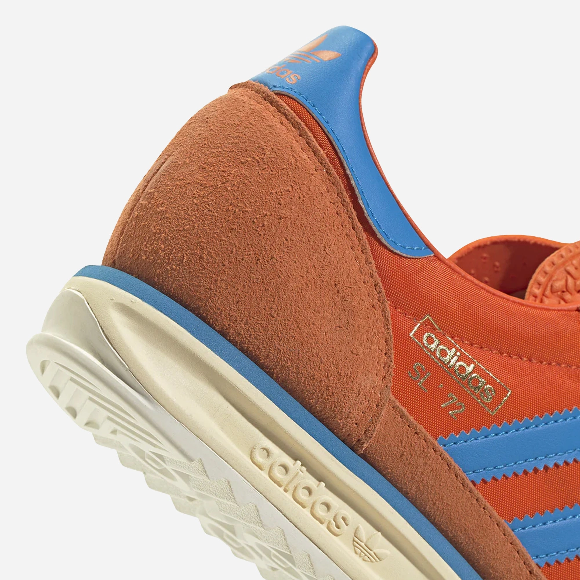 ADIDAS ORIGINALS | SL 72 RS { ORANGE/BLUE