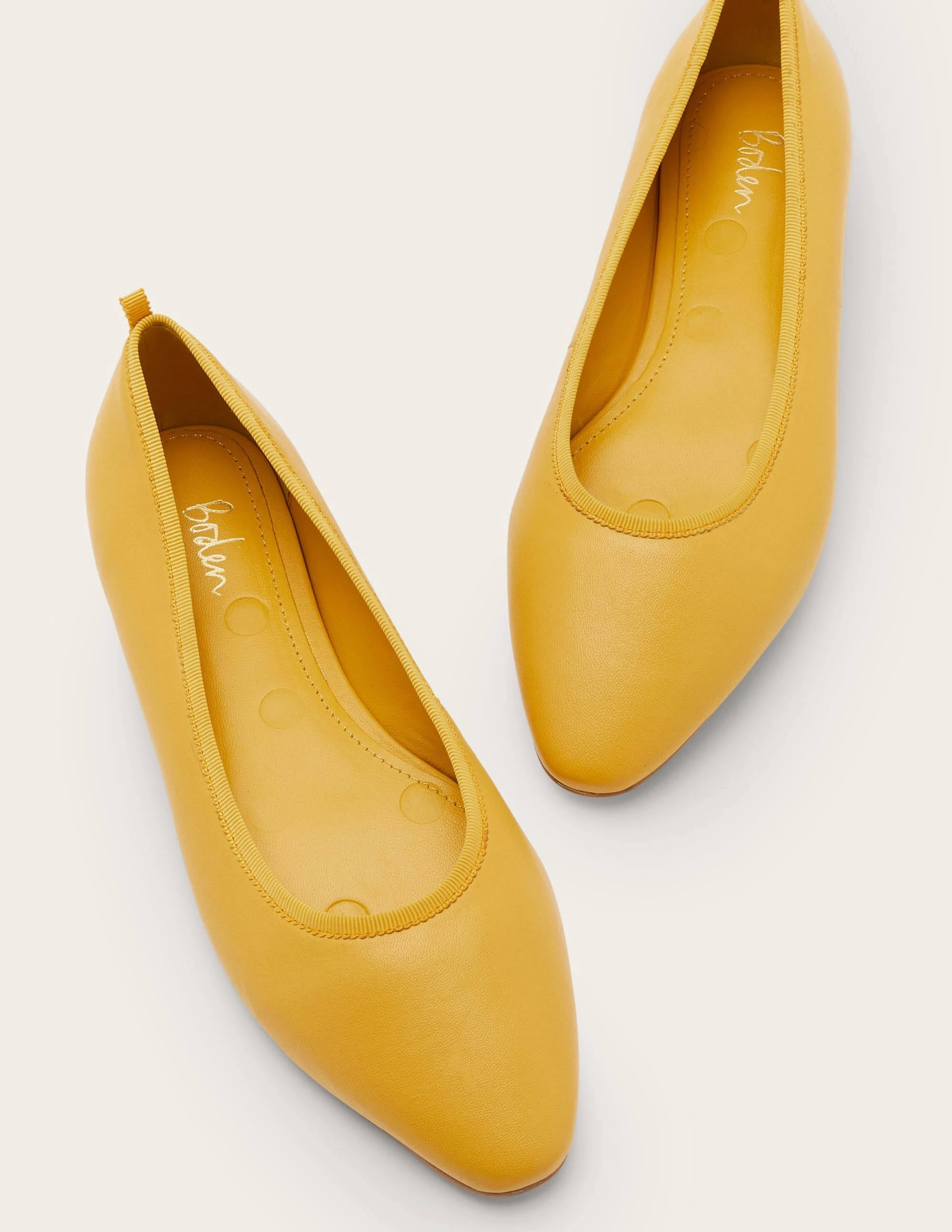Almond Toe Ballerinas-Honeycomb