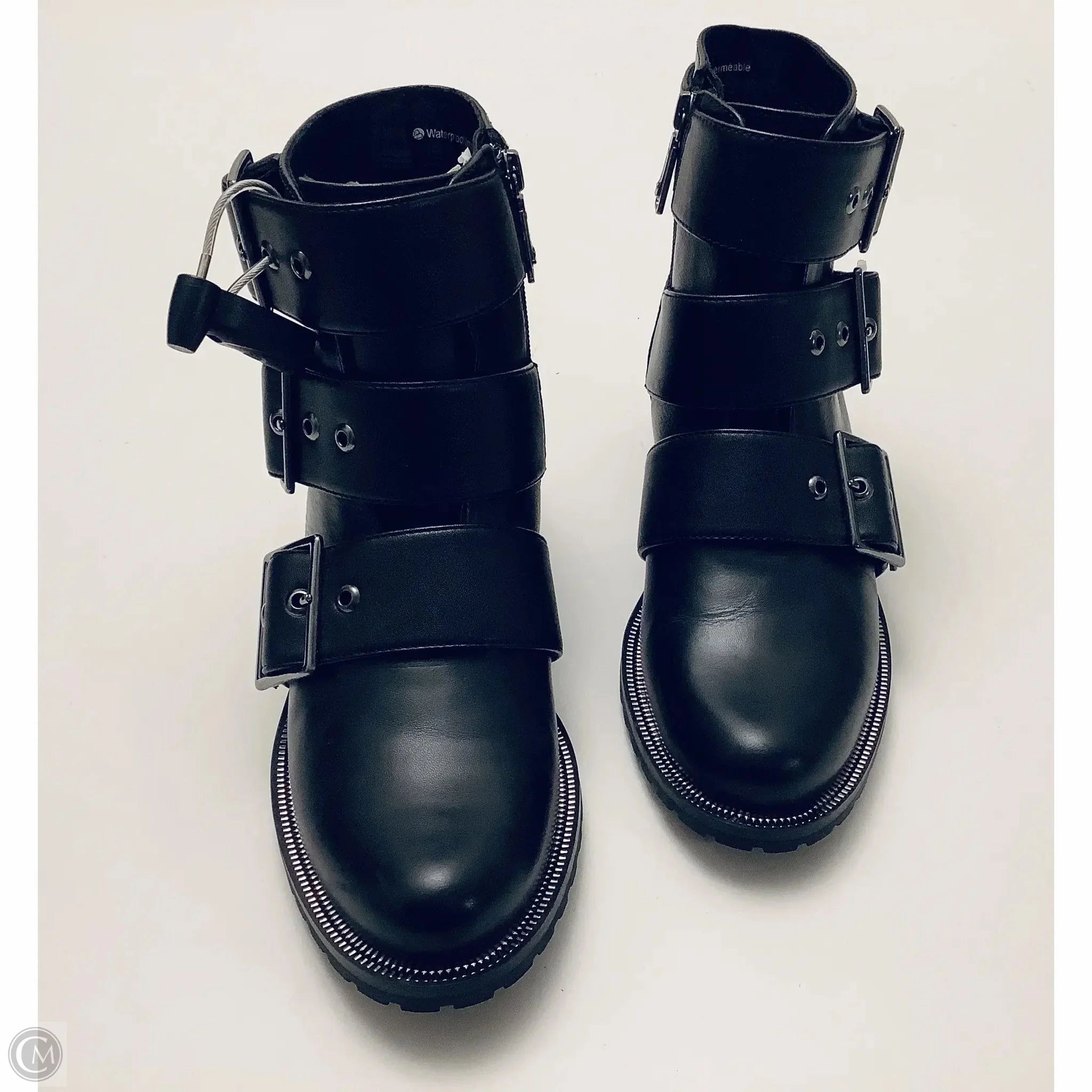 Boots Ankle Flats By Blondo In Black, Size: 7