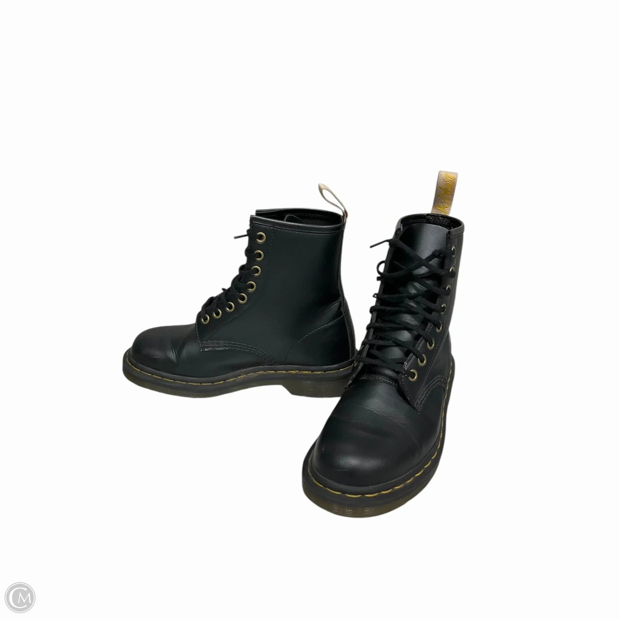 Boots Ankle Flats By Dr Martens In Black, Size: 7