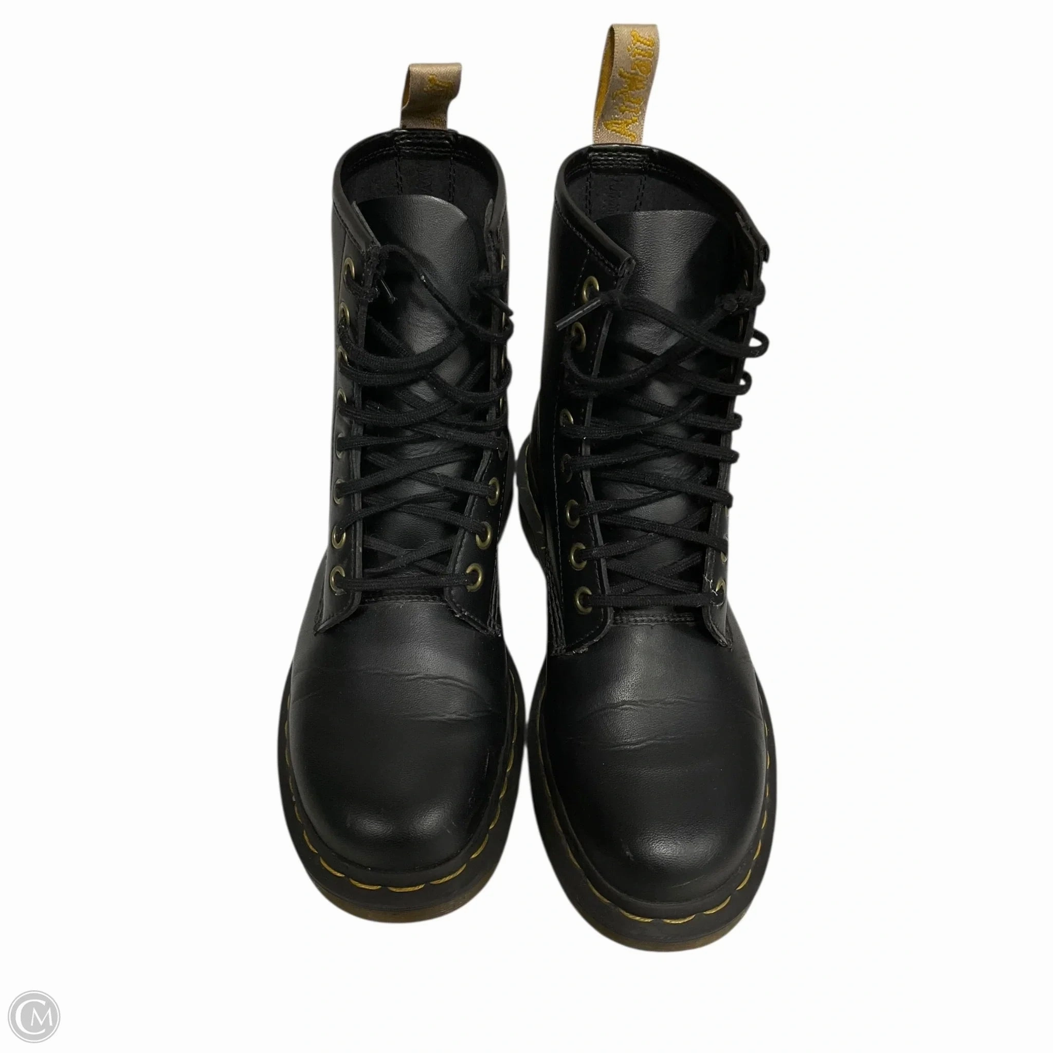 Boots Ankle Flats By Dr Martens In Black, Size: 7