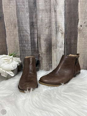 Boots Ankle Flats By Franco Sarto In Brown, Size: 6.5