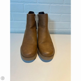 Boots Ankle Flats By Naturalizer In Brown, Size: 10