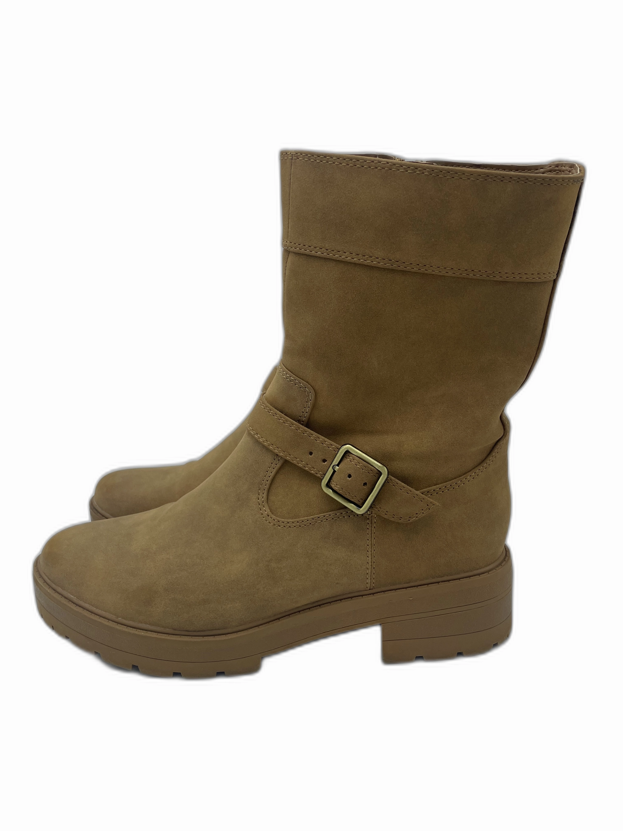 Boots Ankle Flats By Naturalizer In Tan, Size: 9