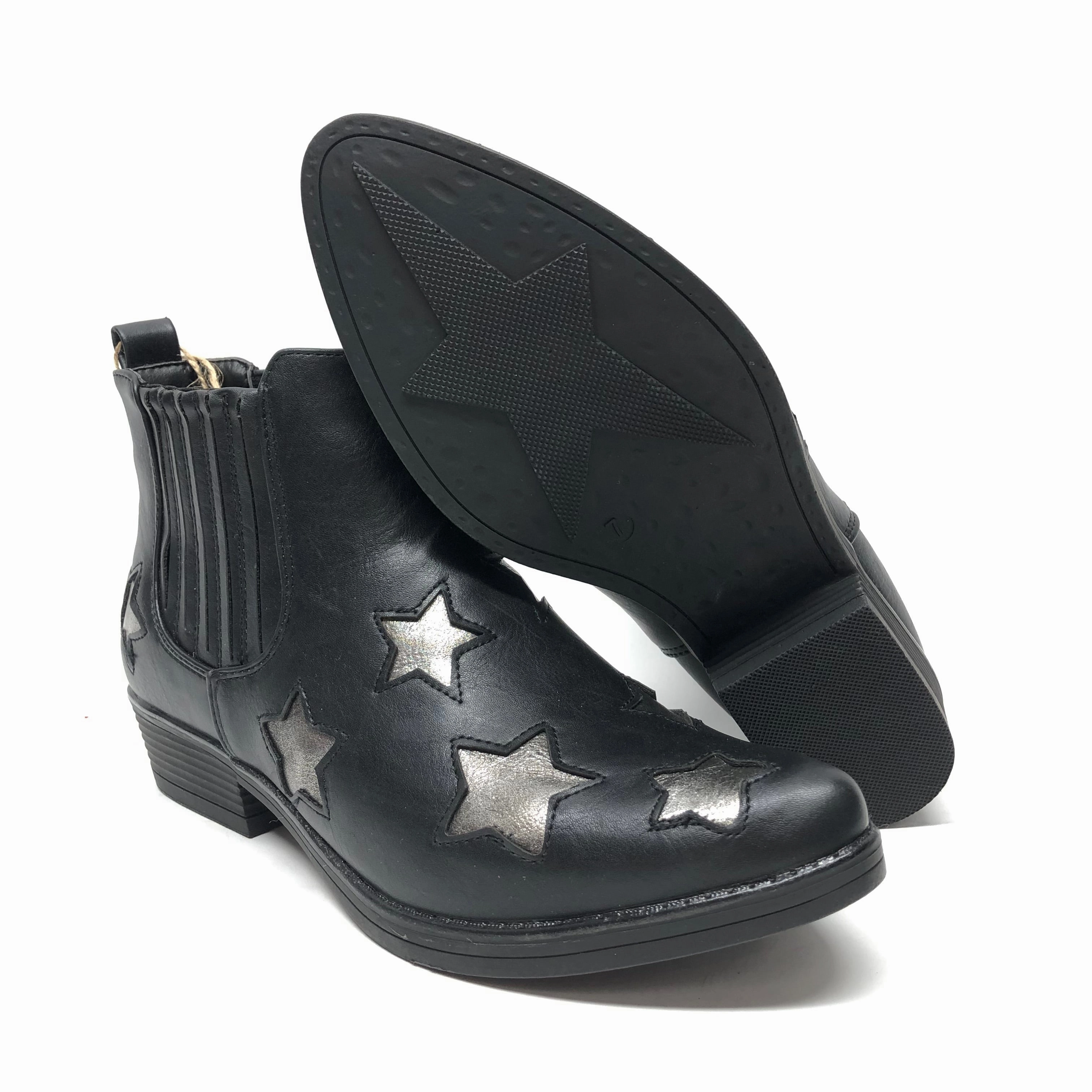 Boots Ankle Flats By Seven 7 In Black, Size: 7