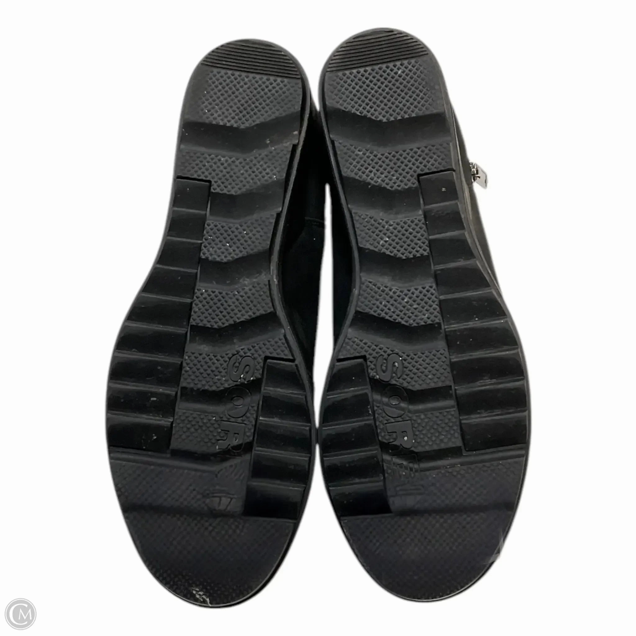 Boots Ankle Flats By Sorel In Black, Size: 10