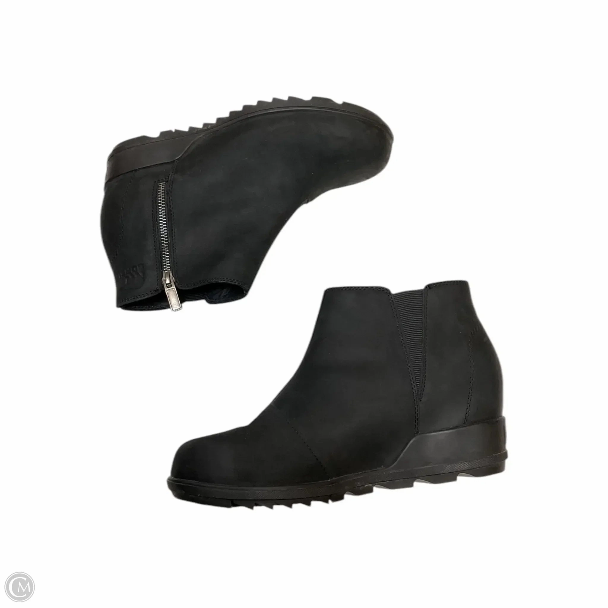 Boots Ankle Flats By Sorel In Black, Size: 10