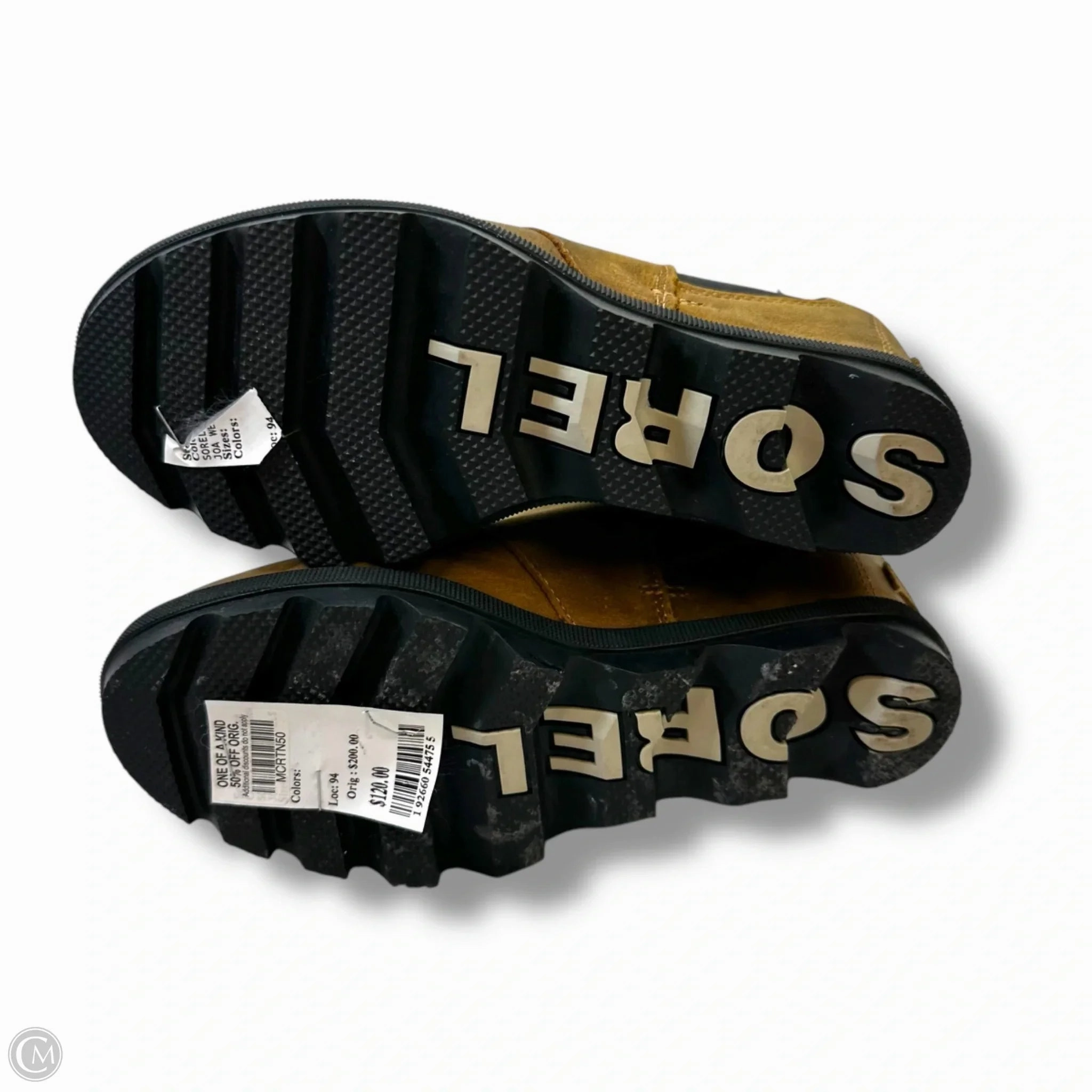 Boots Ankle Flats By Sorel In Tan, Size: 5.5