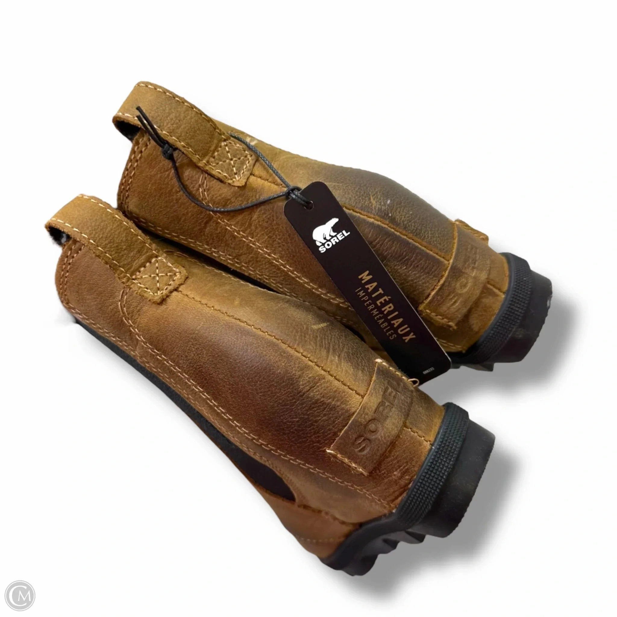 Boots Ankle Flats By Sorel In Tan, Size: 5.5