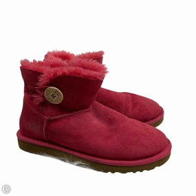 Boots Ankle Flats By Ulla Johnson In Red, Size: 7