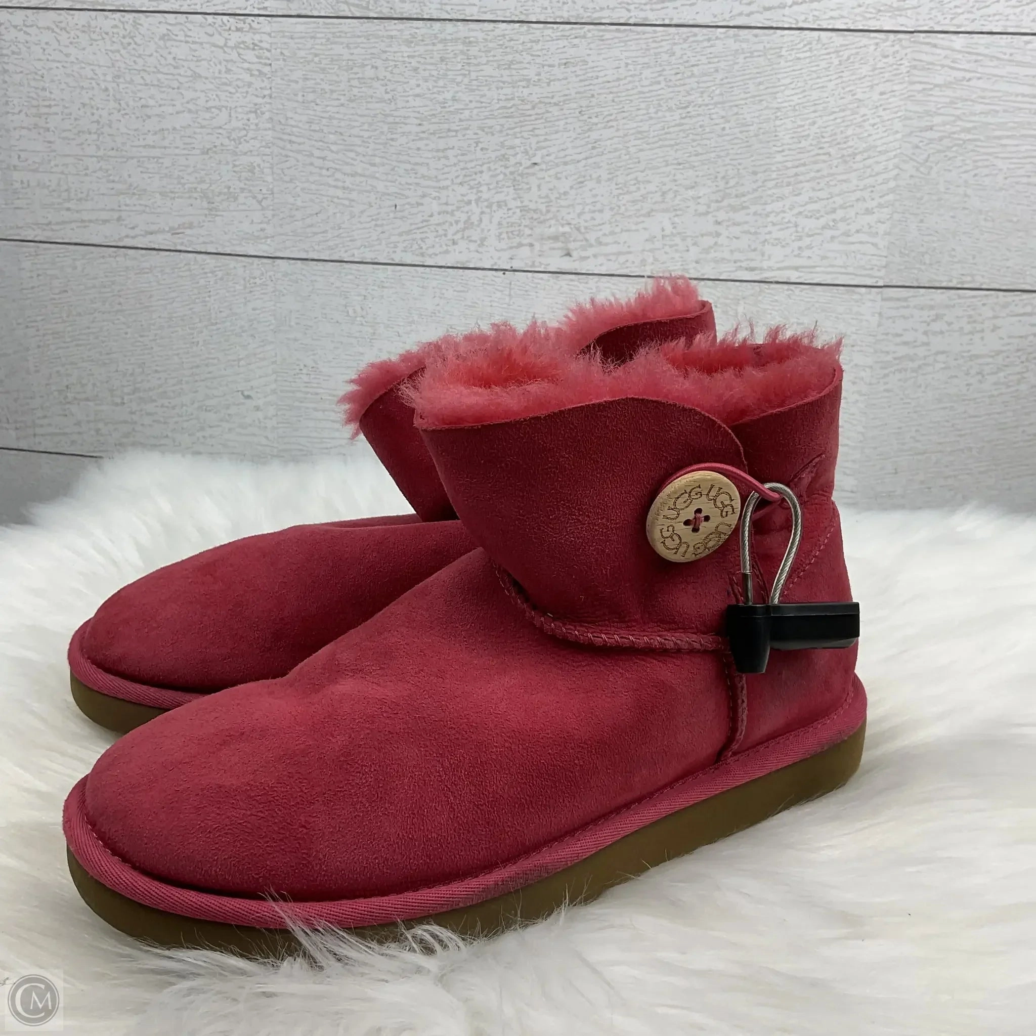Boots Ankle Flats By Ulla Johnson In Red, Size: 7