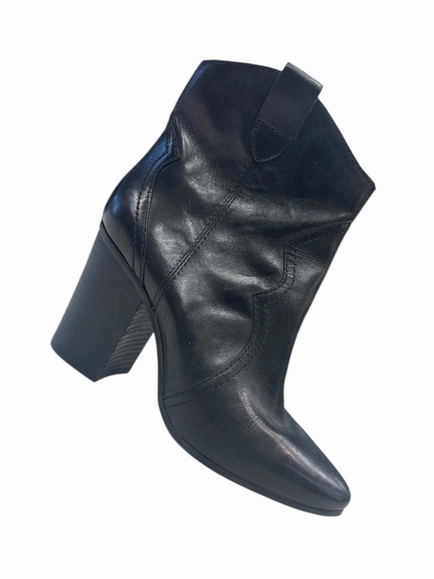 Boots Ankle Heels By Aerosoles In Black, Size: 7