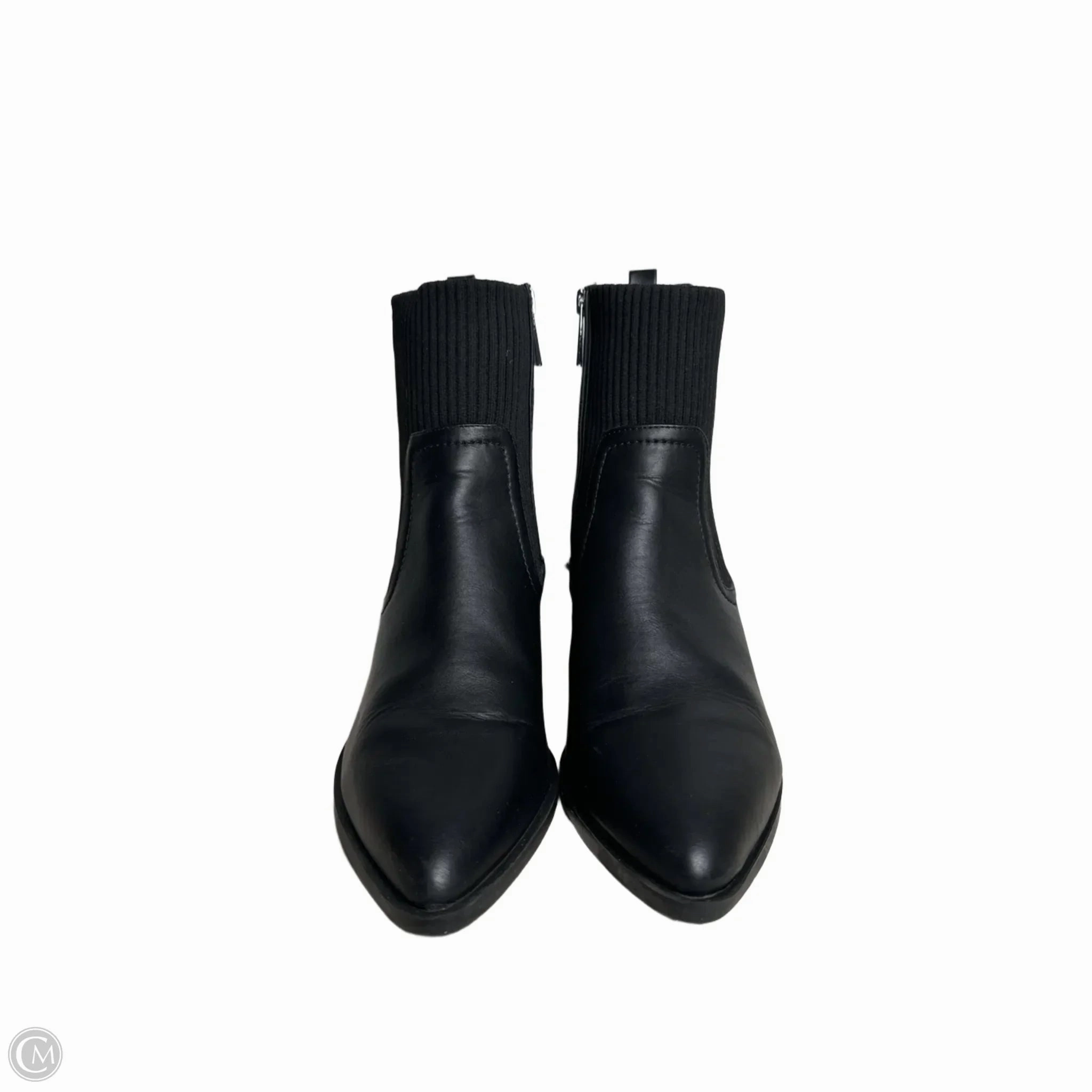 Boots Ankle Heels By Anne Klein In Black, Size: 10