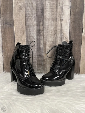 Boots Ankle Heels By Cme In Black, Size: 7.5