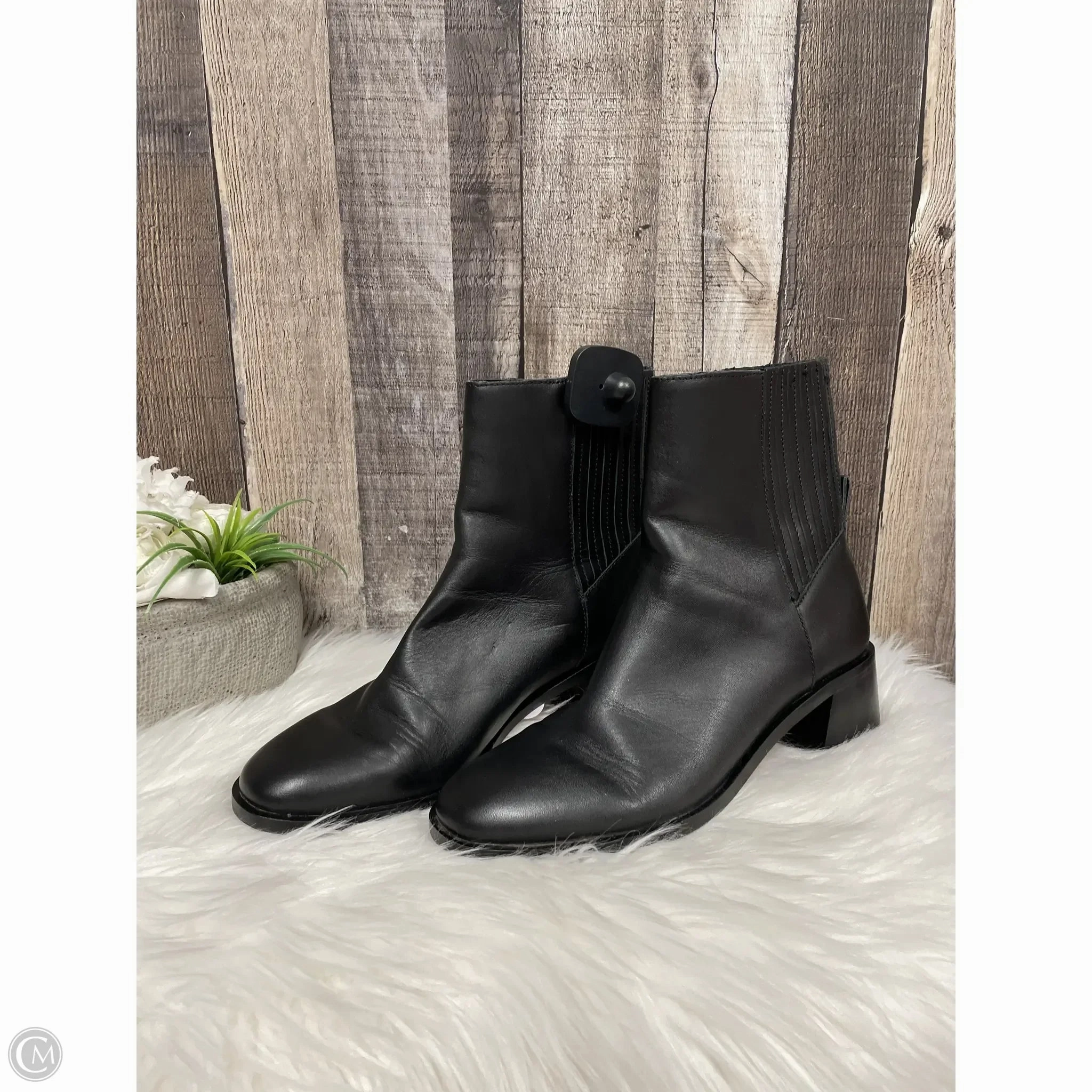 Boots Ankle Heels By Dolce Vita In Black, Size: 8.5