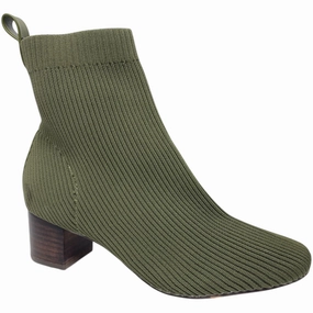 Boots Ankle Heels By Joie In Green, Size: 7