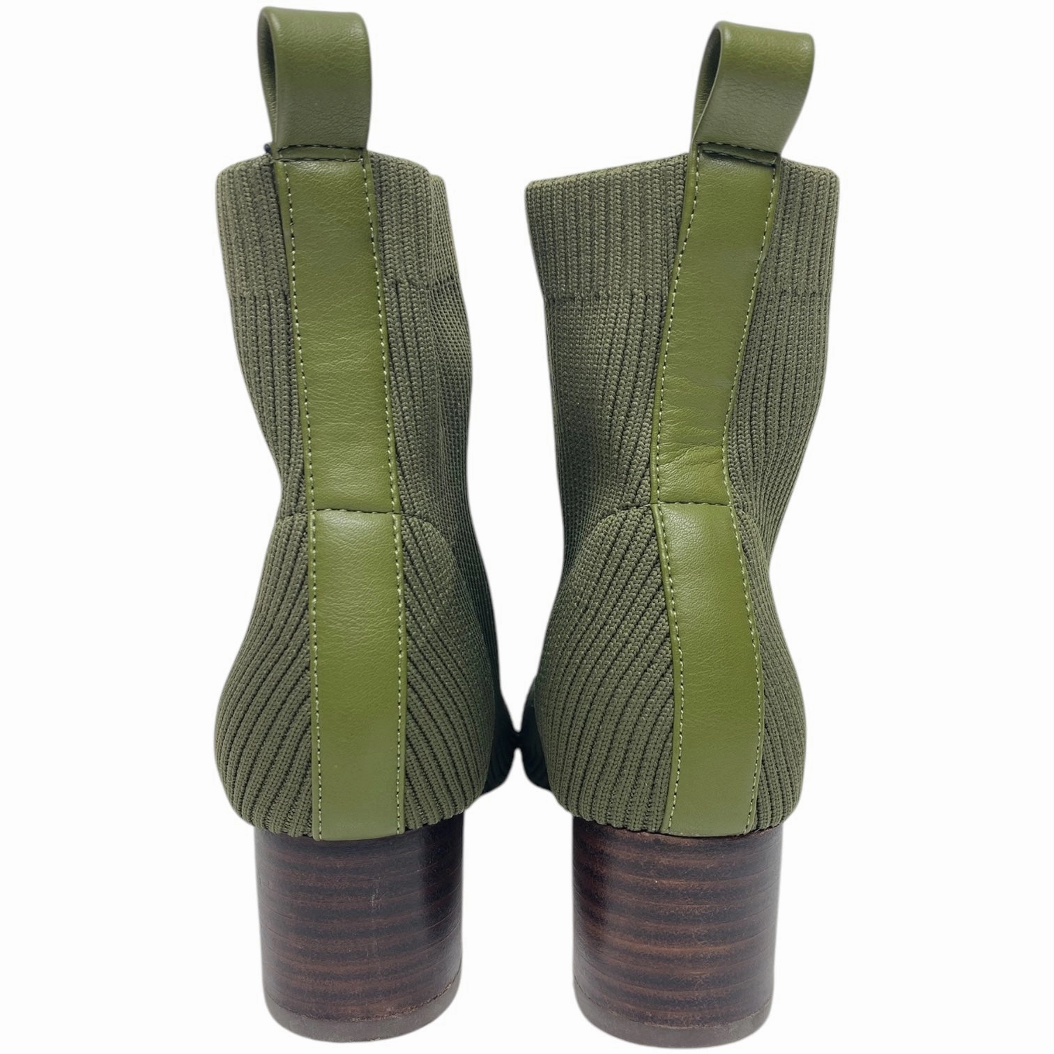 Boots Ankle Heels By Joie In Green, Size: 7