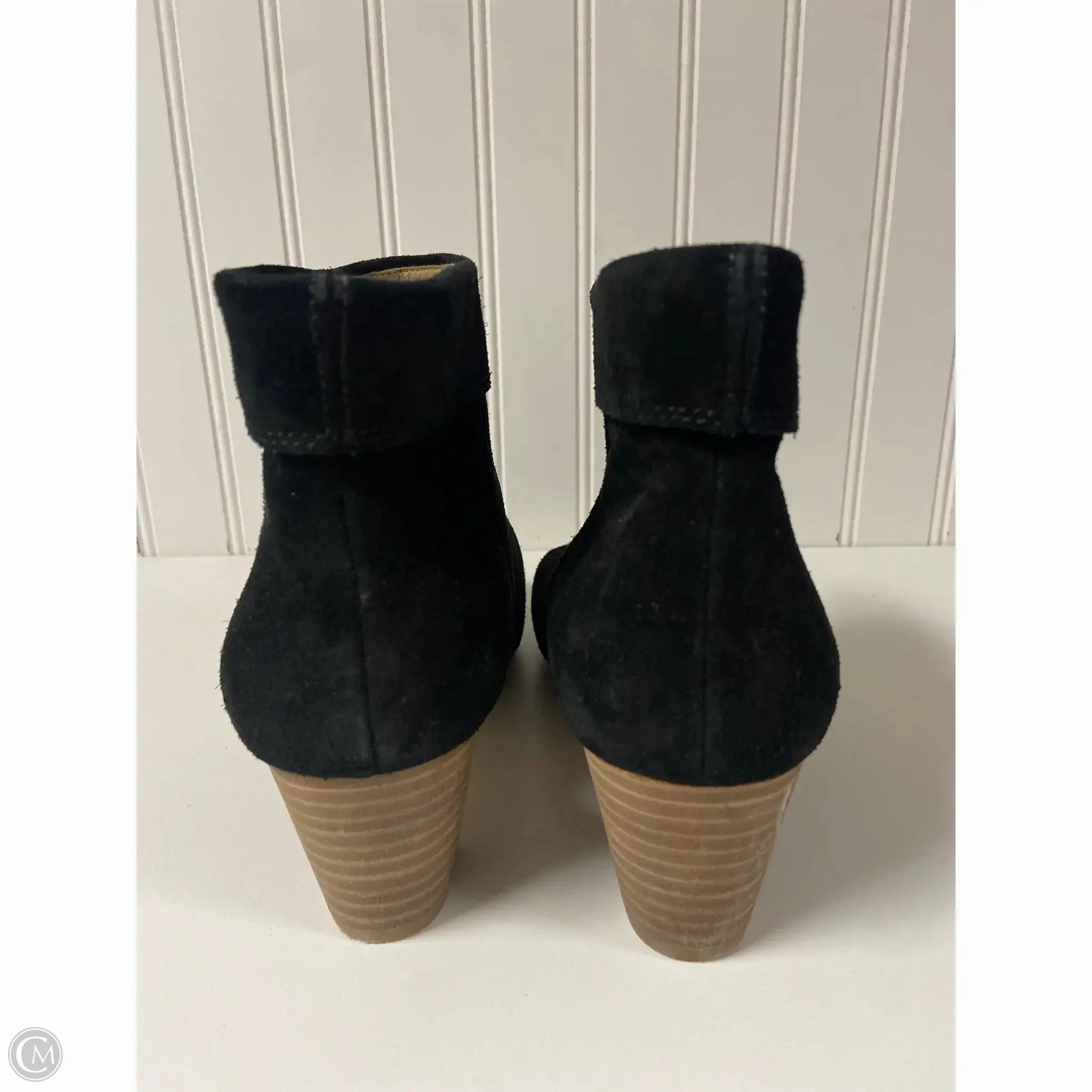 Boots Ankle Heels By Lucky Brand In Black, Size: 8.5