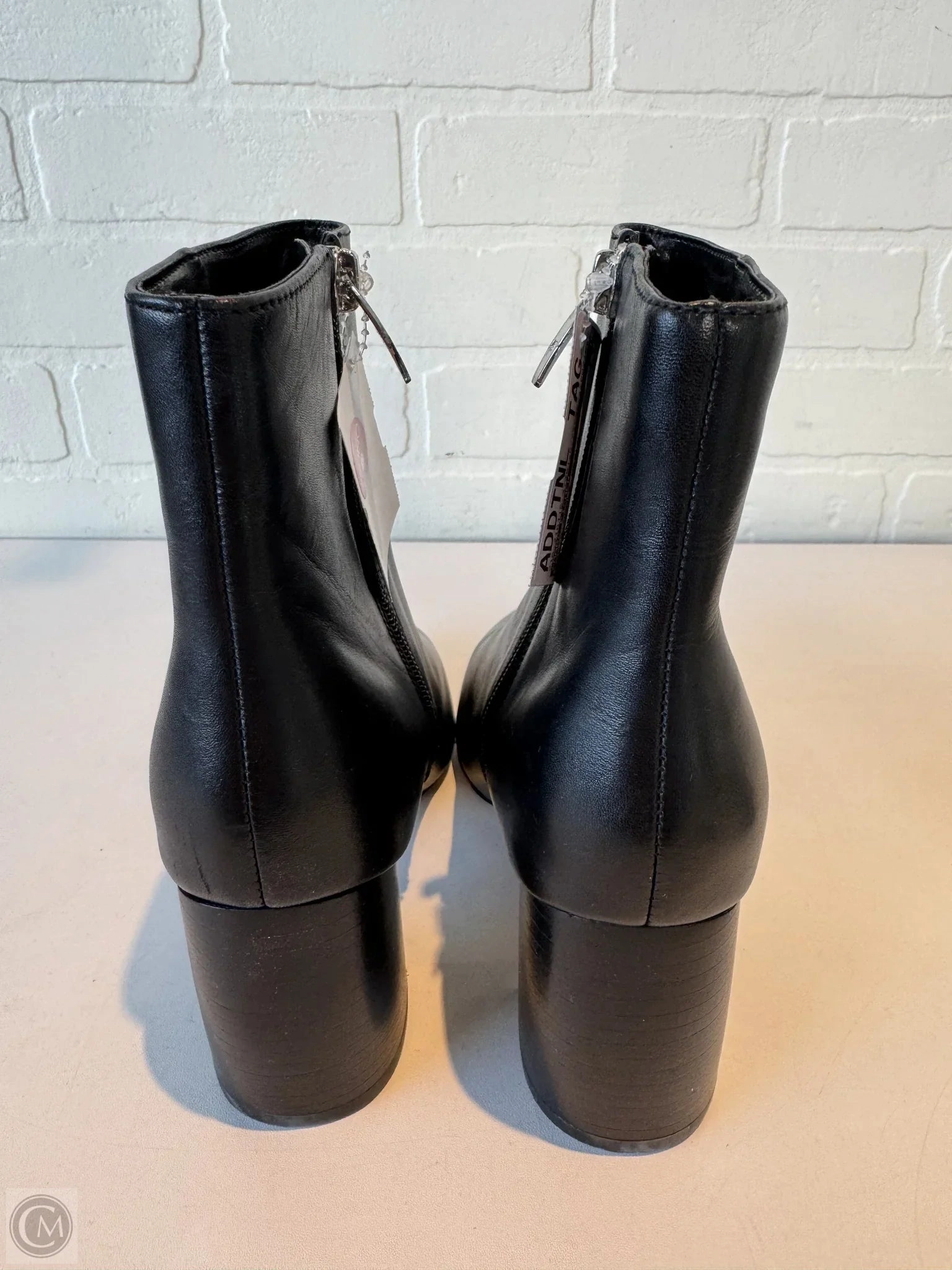 Boots Ankle Heels By Marc Fisher In Black, Size: 6.5