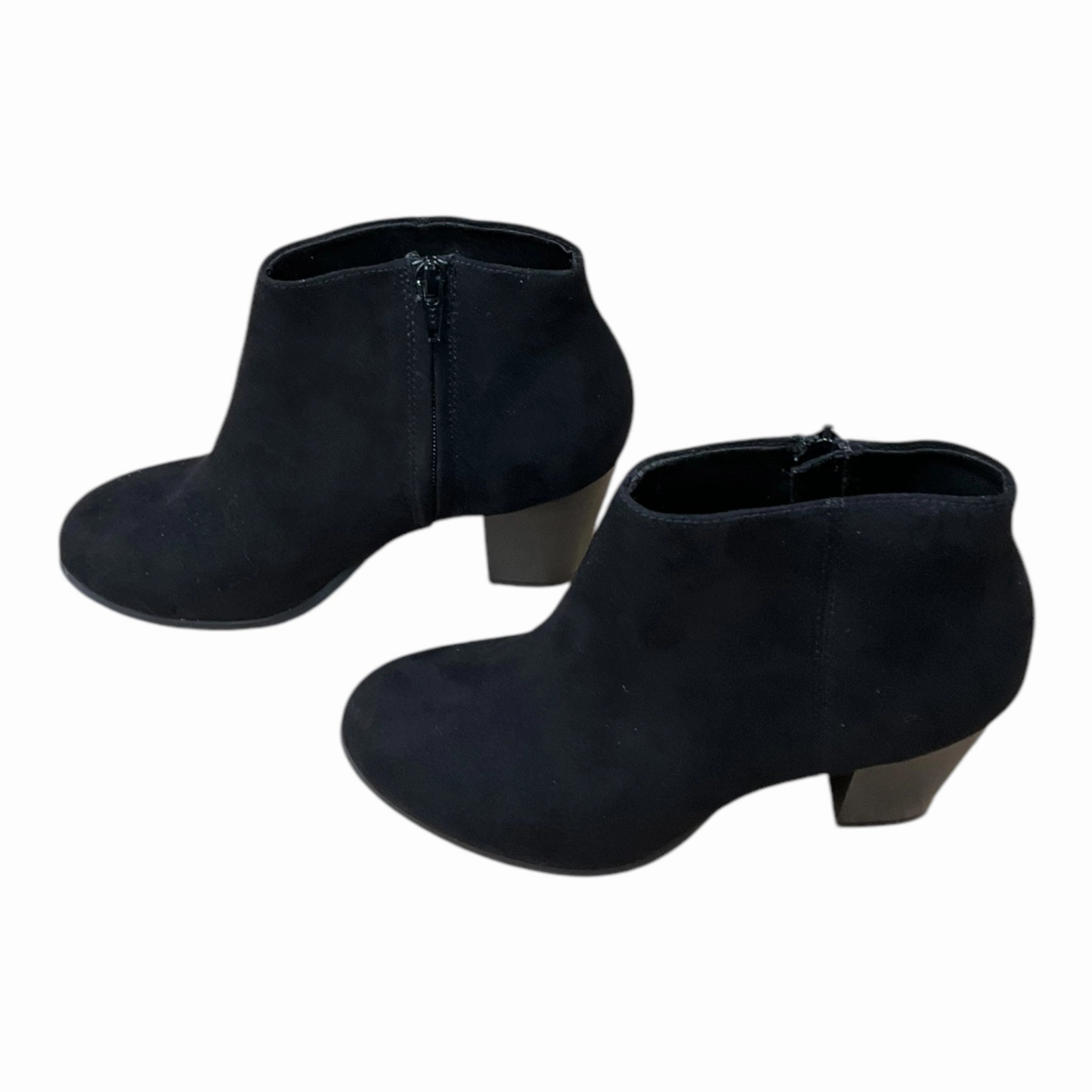 Boots Ankle Heels By Old Navy In Black, Size: 7