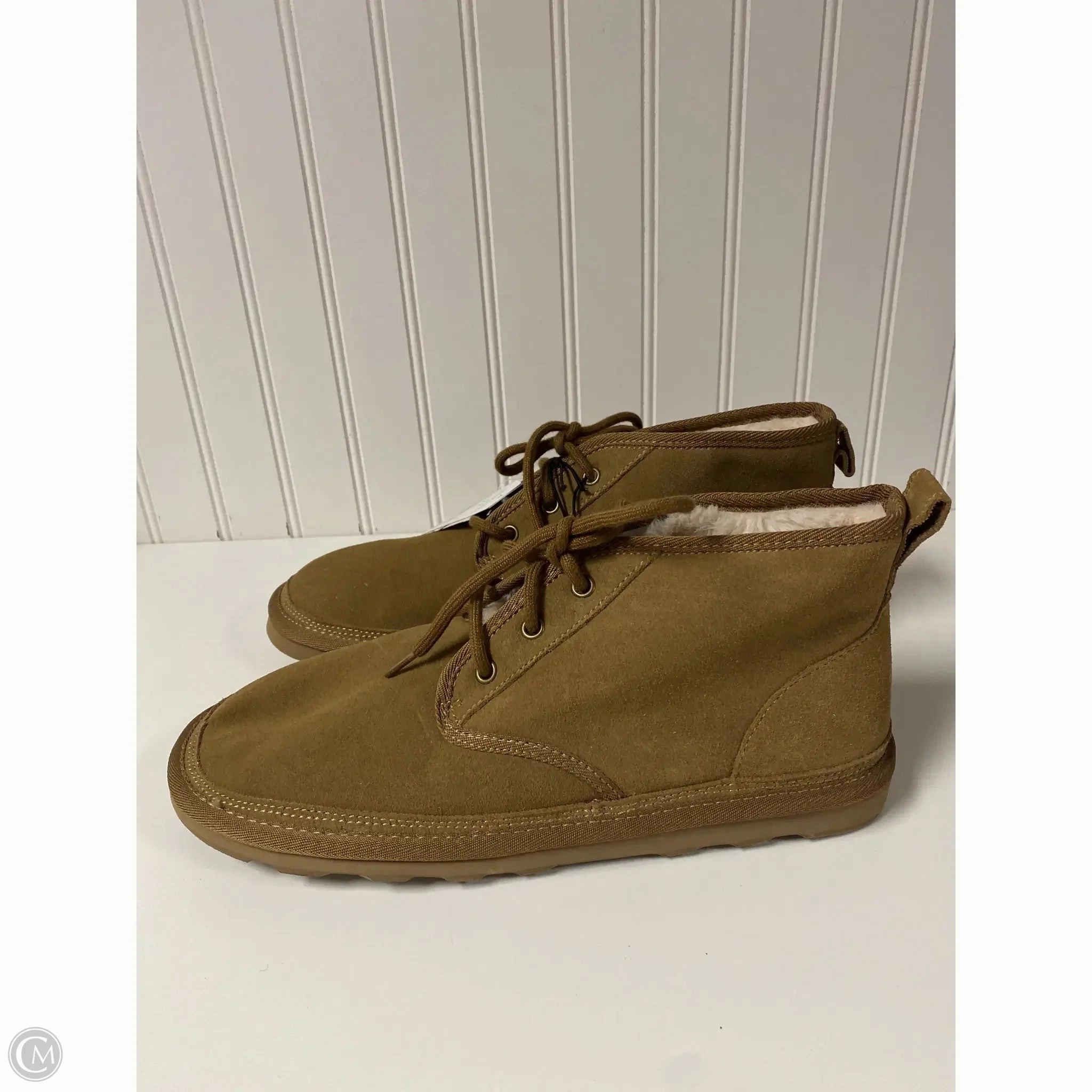 Boots Ankle Heels By Time And Tru In Tan, Size: 11