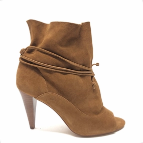 Boots Ankle Heels By Vince Camuto In Brown, Size: 8