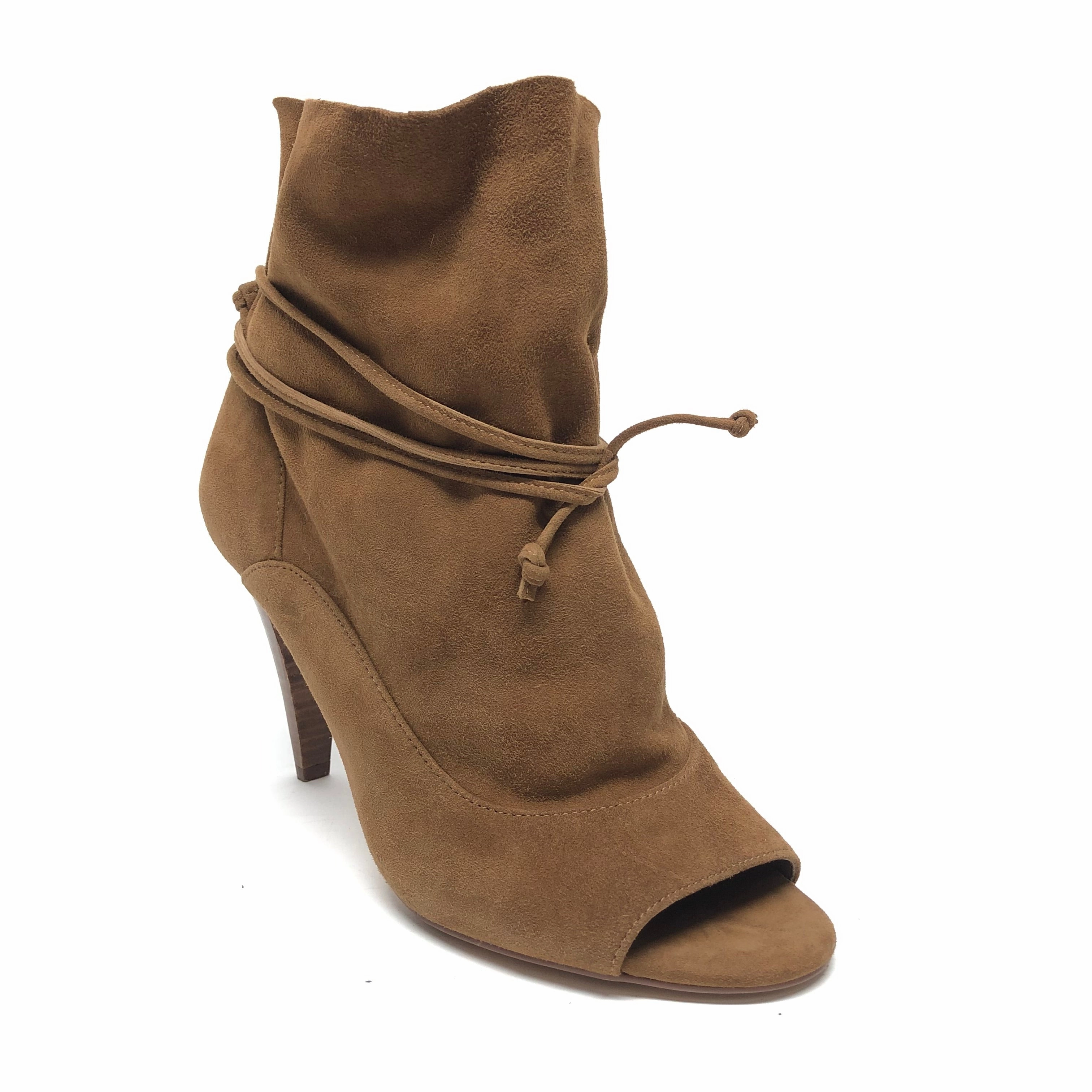 Boots Ankle Heels By Vince Camuto In Brown, Size: 8