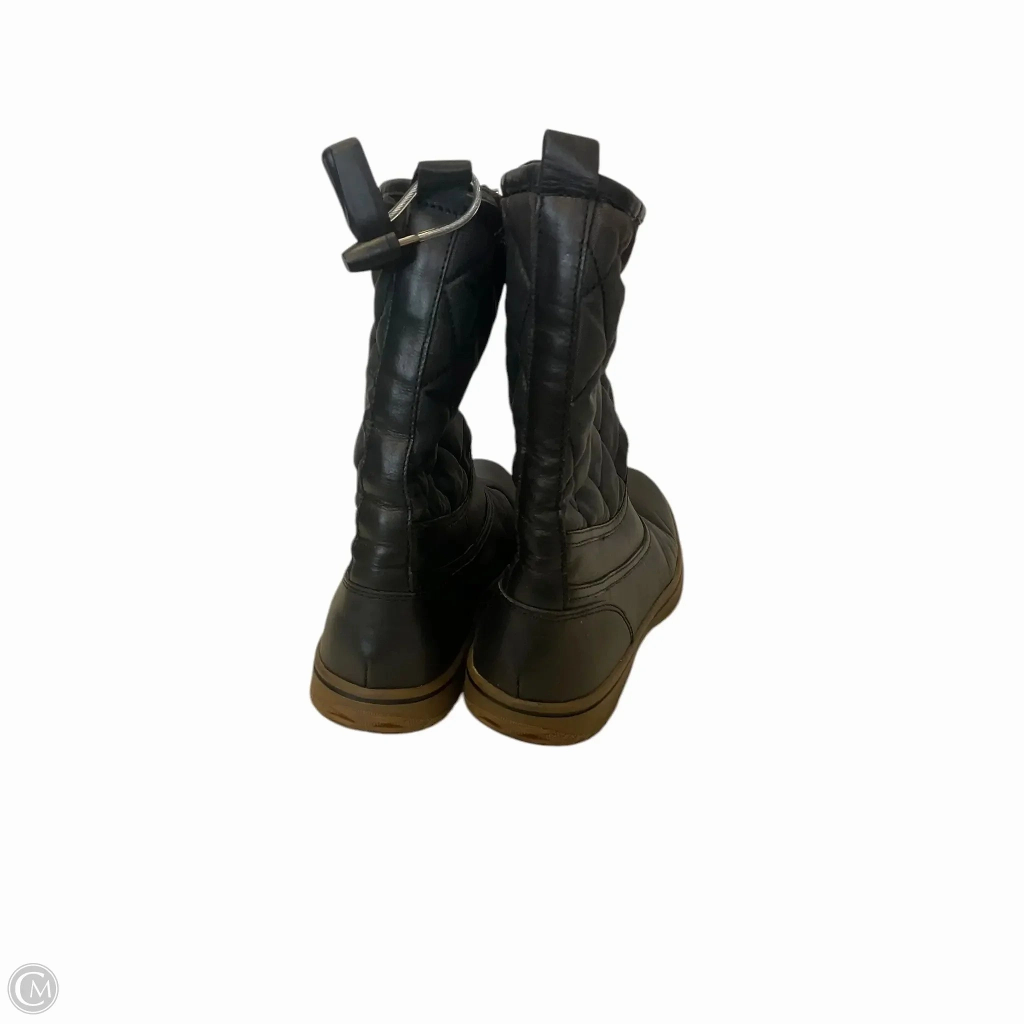 Boots Designer By Coach In Black, Size: 8
