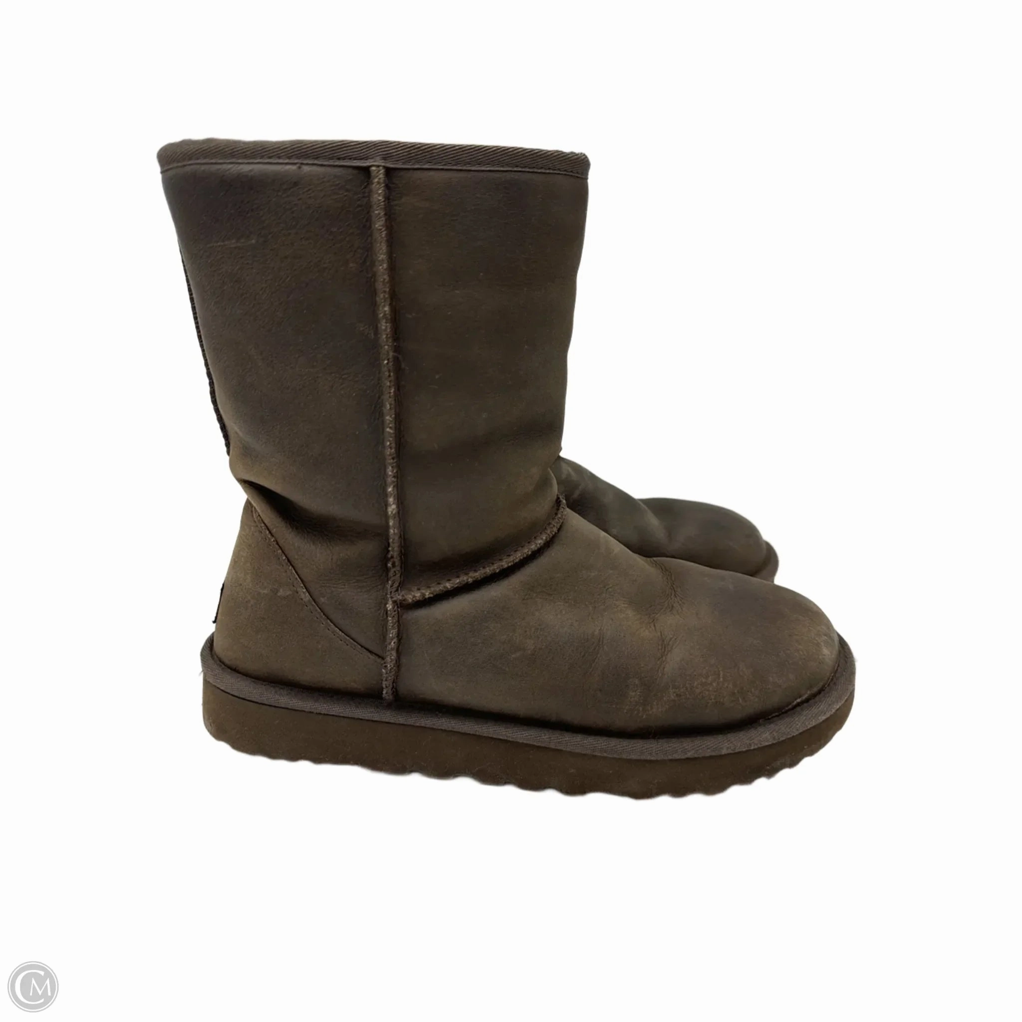 Boots Designer By UGG In Brown, Size: 9