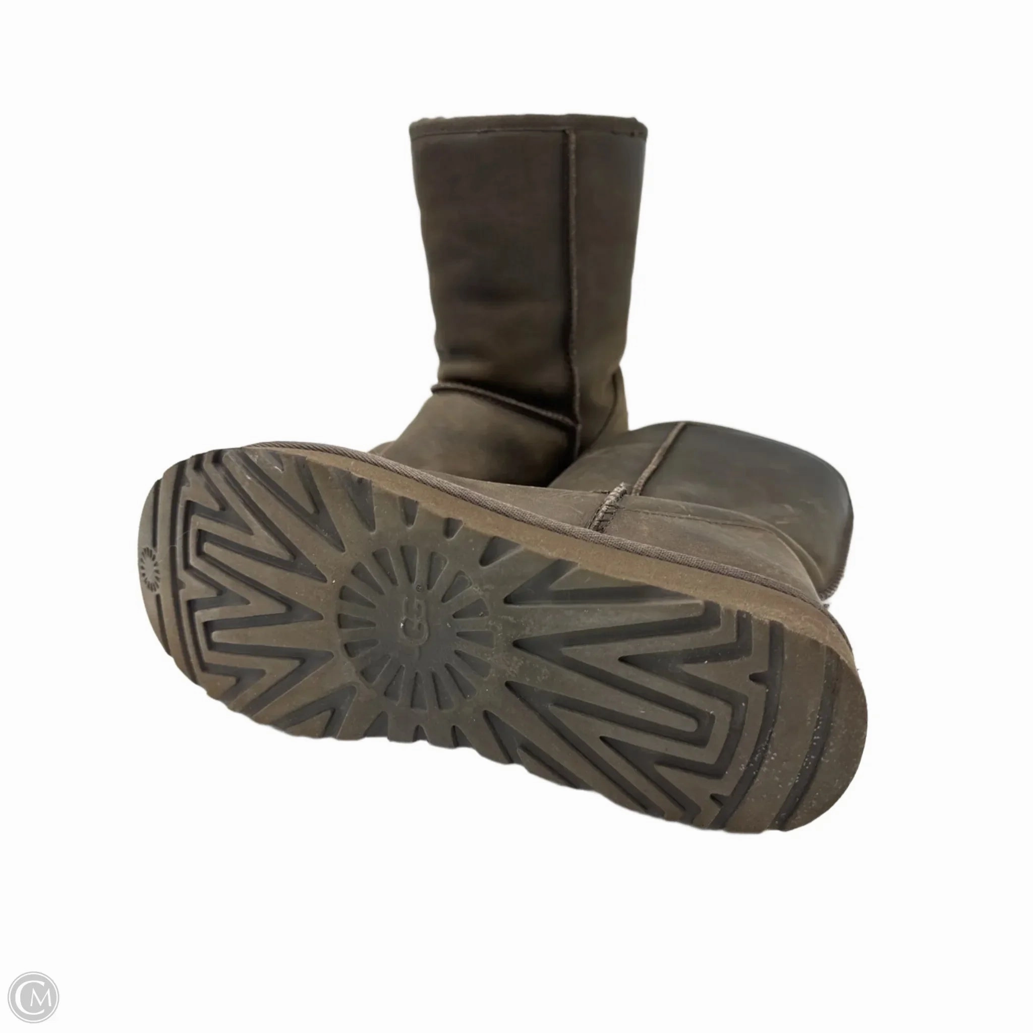 Boots Designer By UGG In Brown, Size: 9