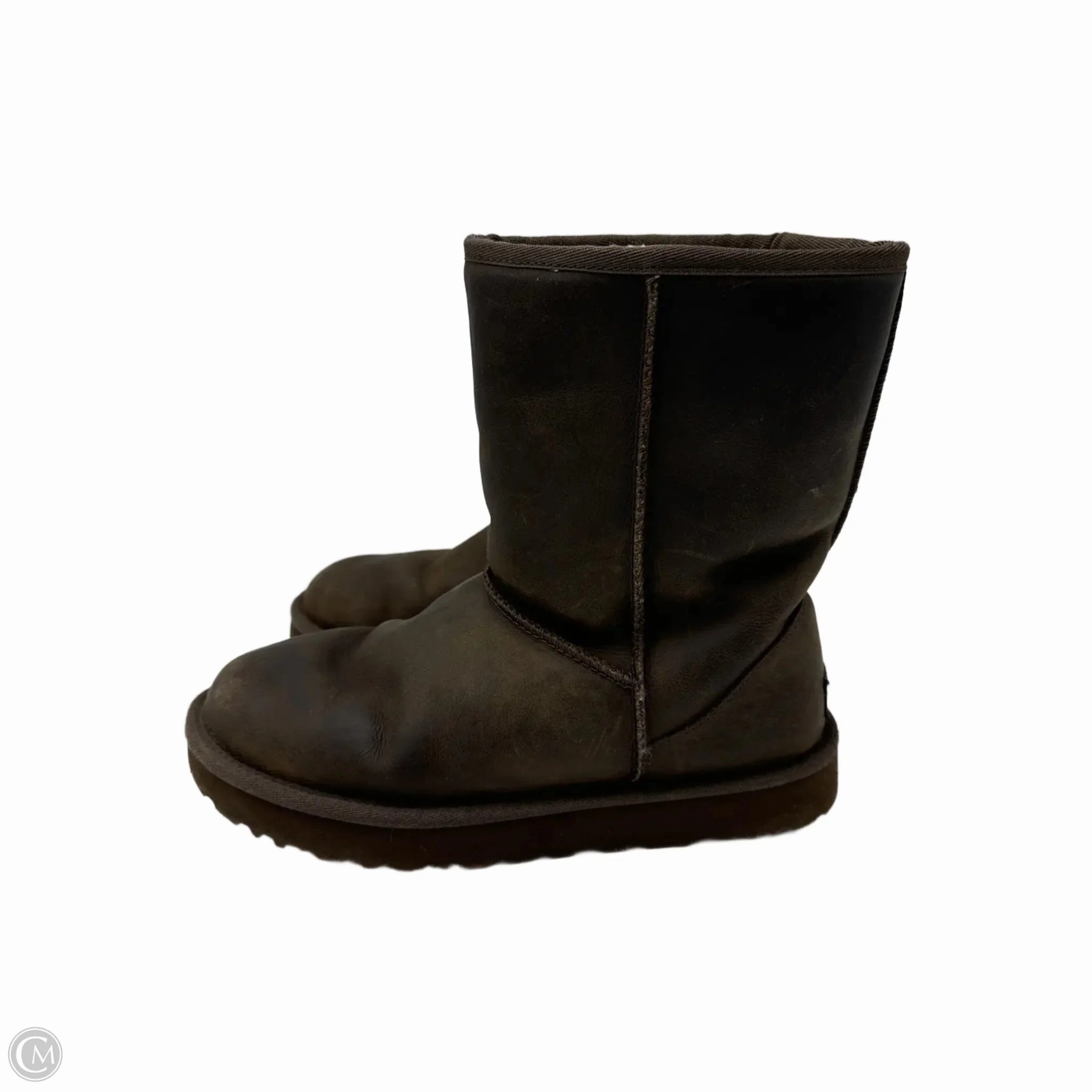 Boots Designer By UGG In Brown, Size: 9