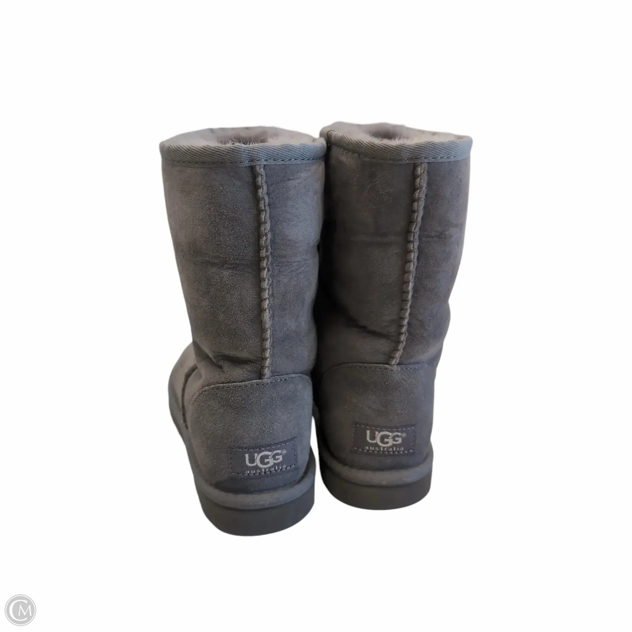 Boots Designer By Ugg In Grey, Size: 6
