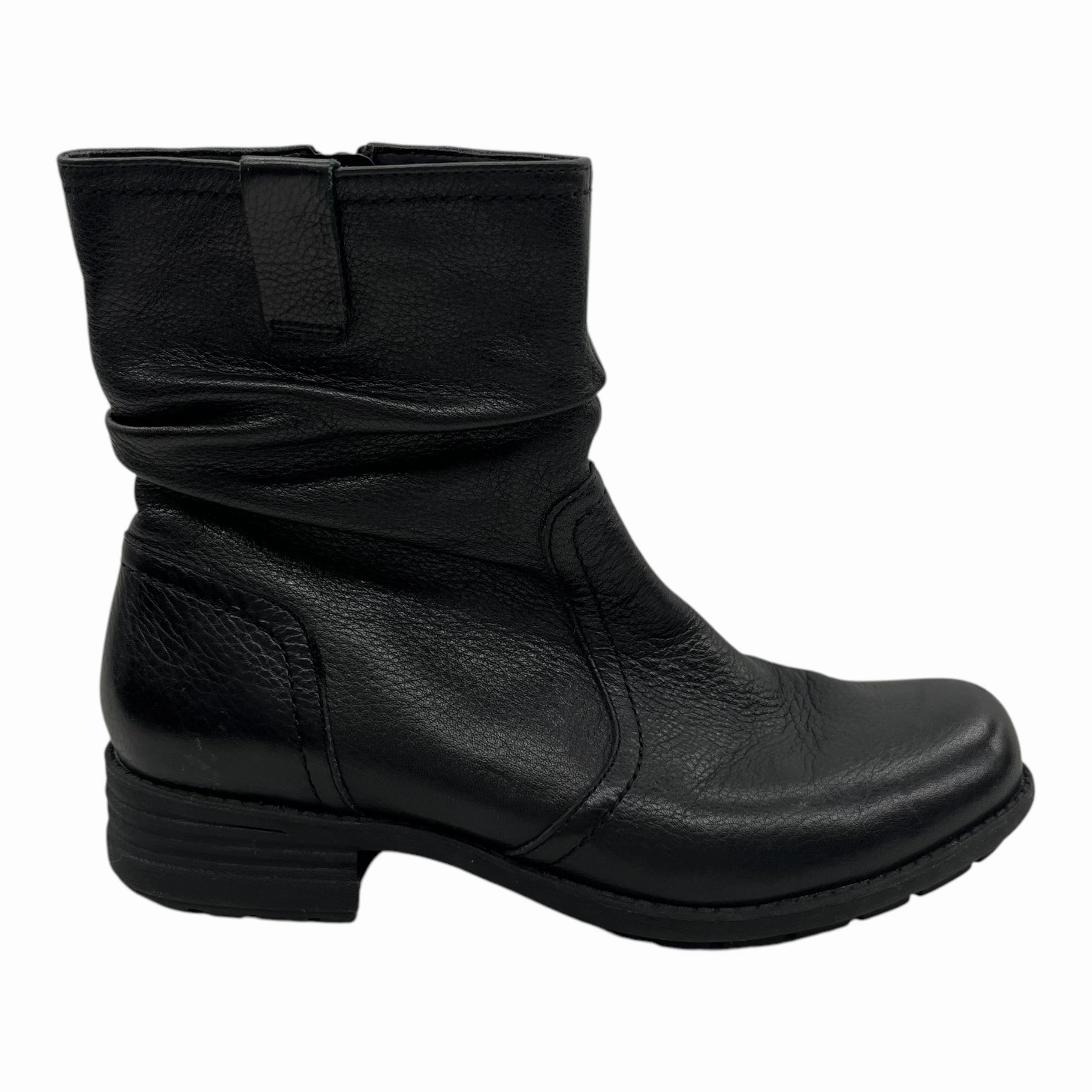 Boots Leather By Abeo In Black, Size:8