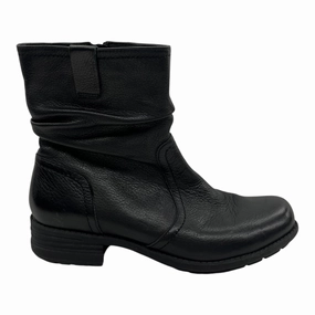 Boots Leather By Abeo In Black, Size:8