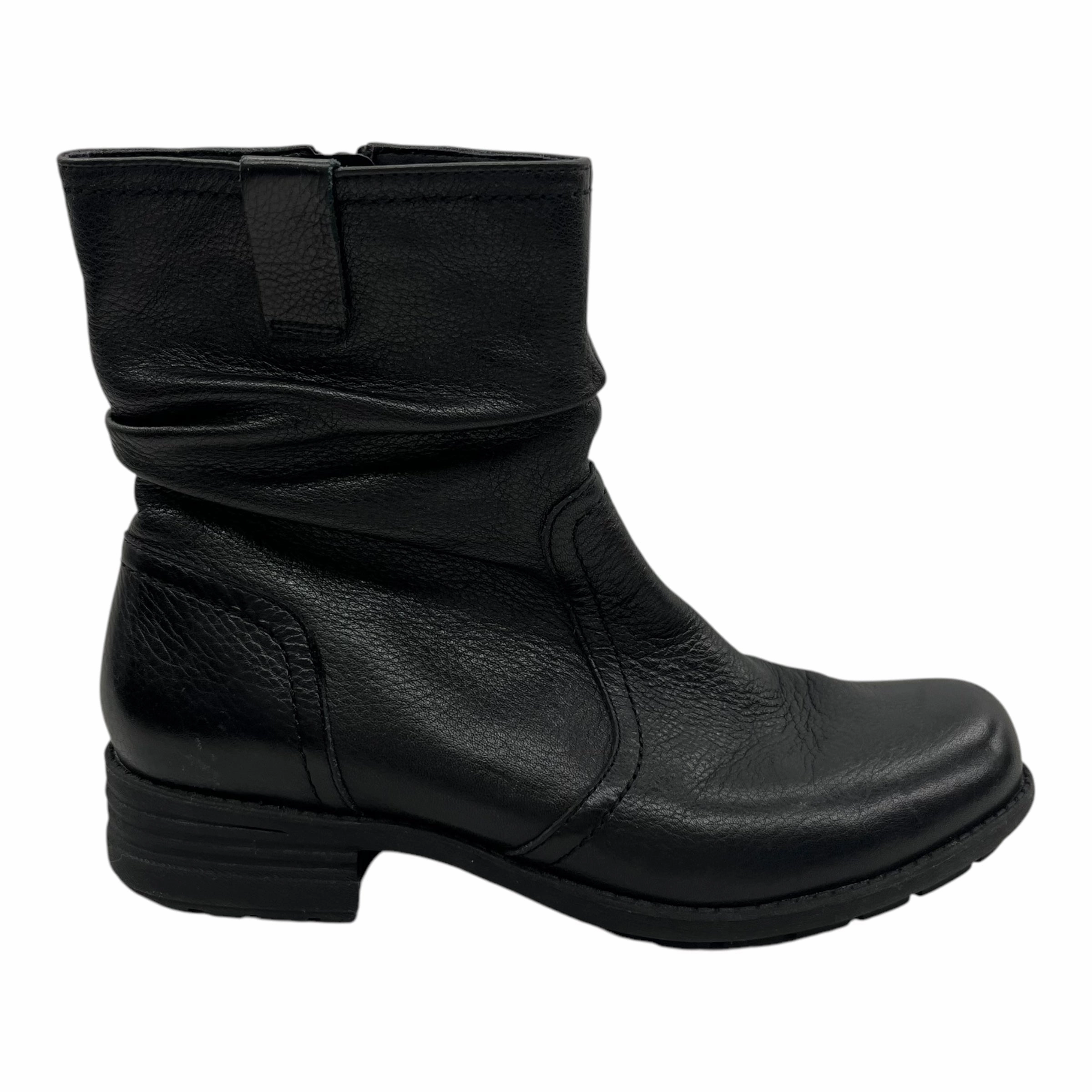 Boots Leather By Abeo In Black, Size:8