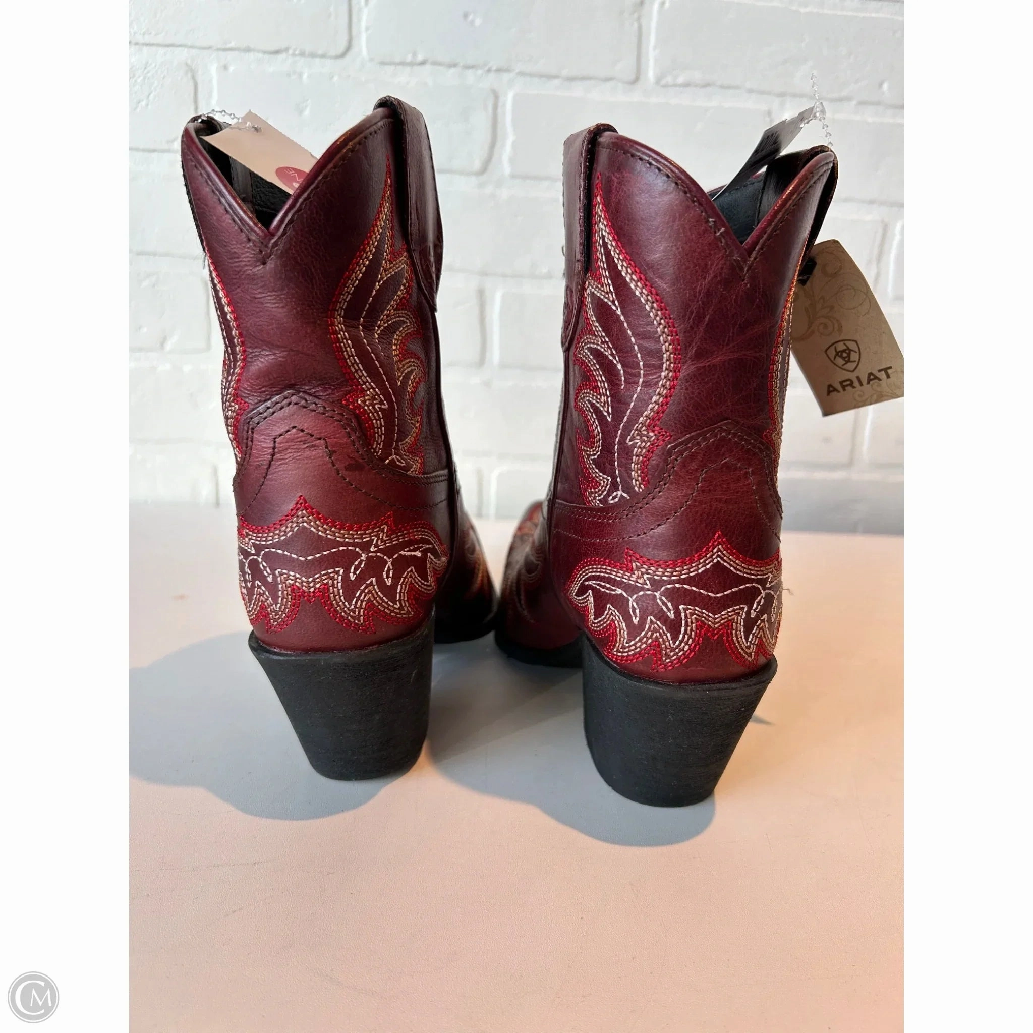 Boots Western By Ariat In Red, Size: 5.5