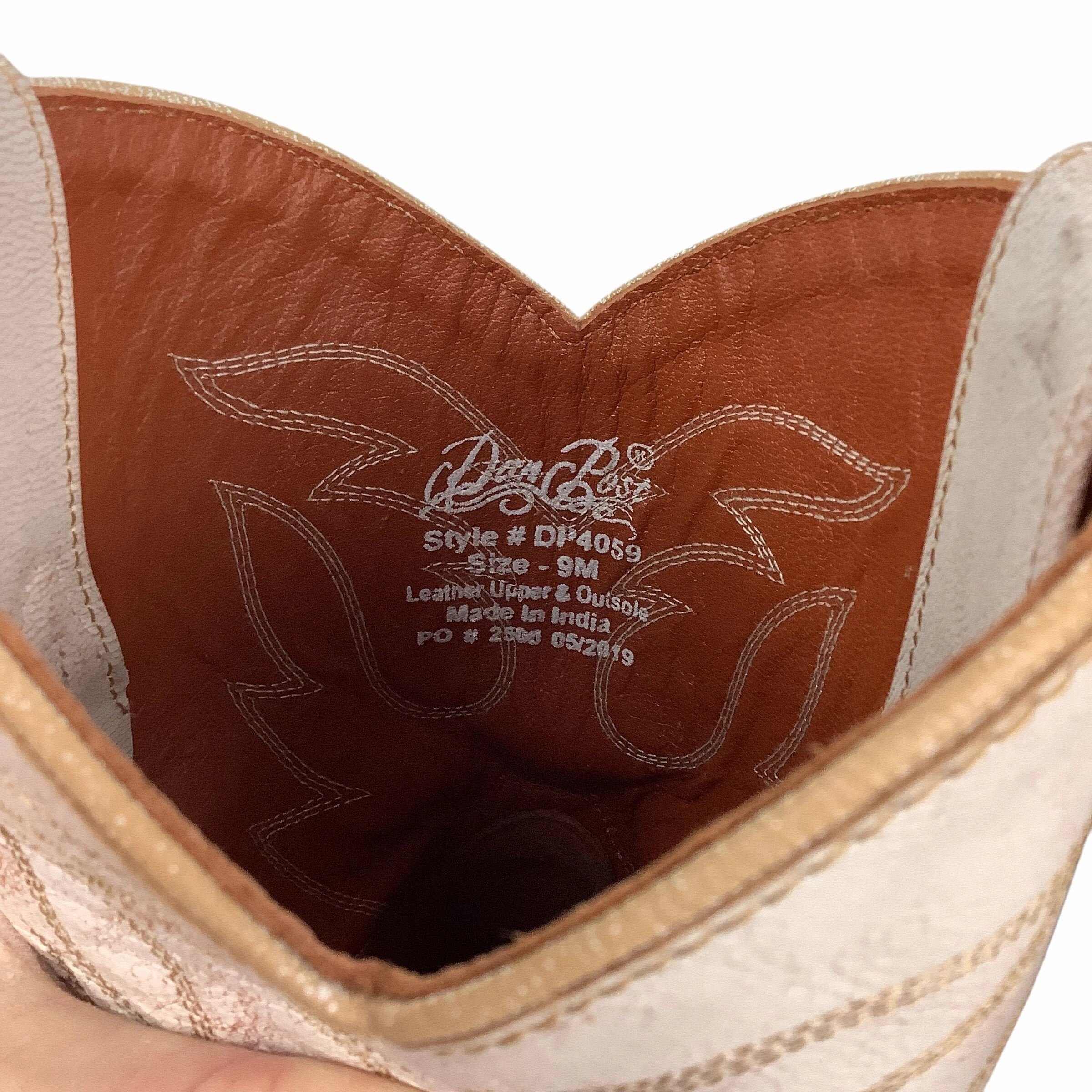 Boots Western By Dan Post  Size: 9