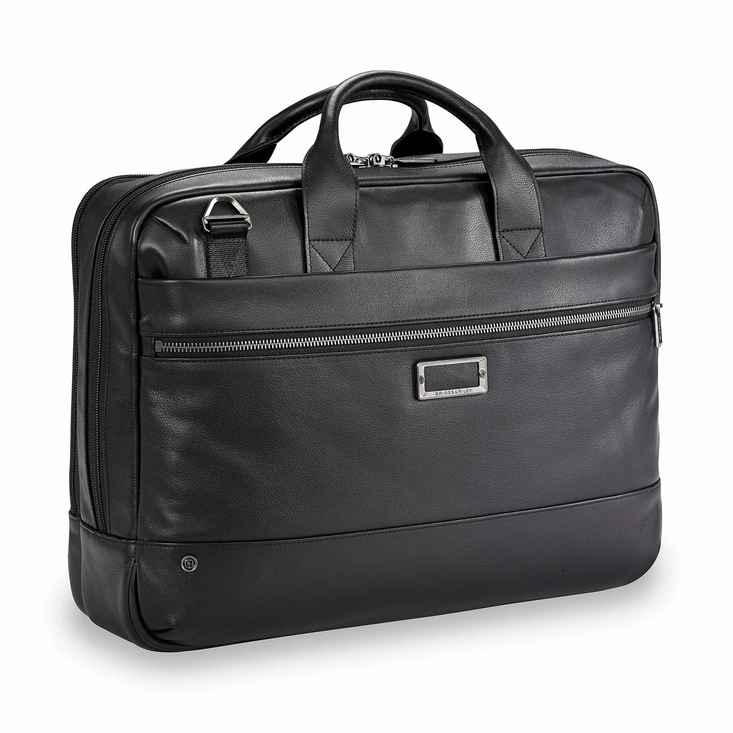 Briggs & Riley @work Leather Medium Brief