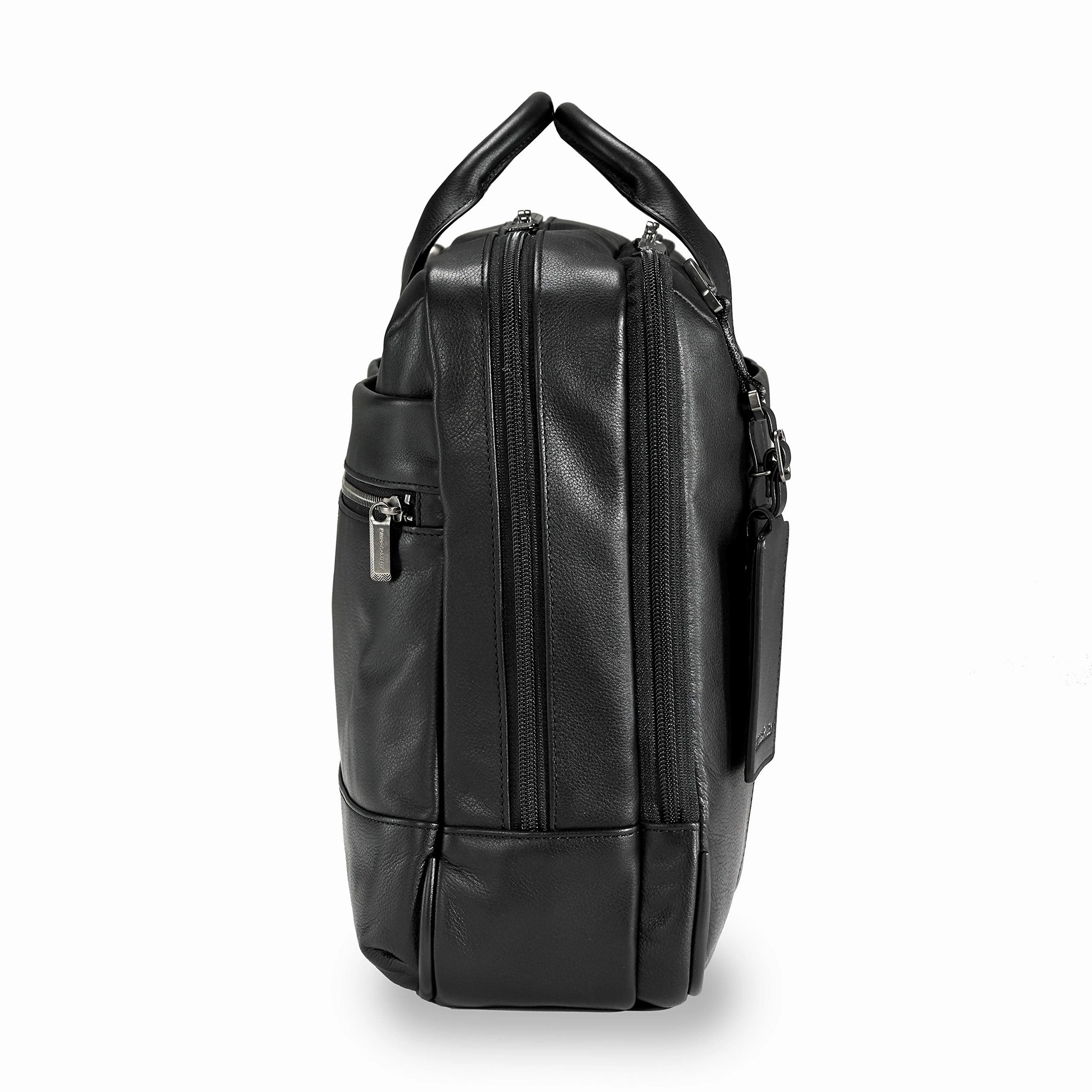 Briggs & Riley @work Leather Medium Brief