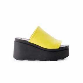 Bunny Yellow Leather