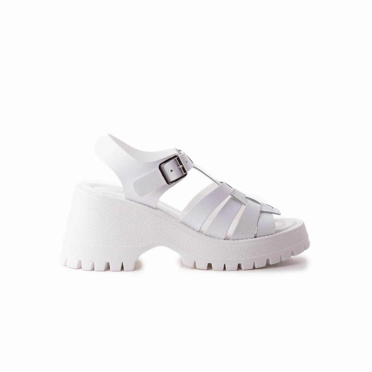 Capranica White Leather