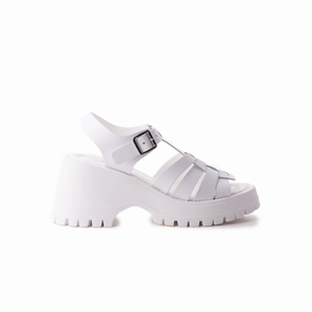 Capranica White Leather