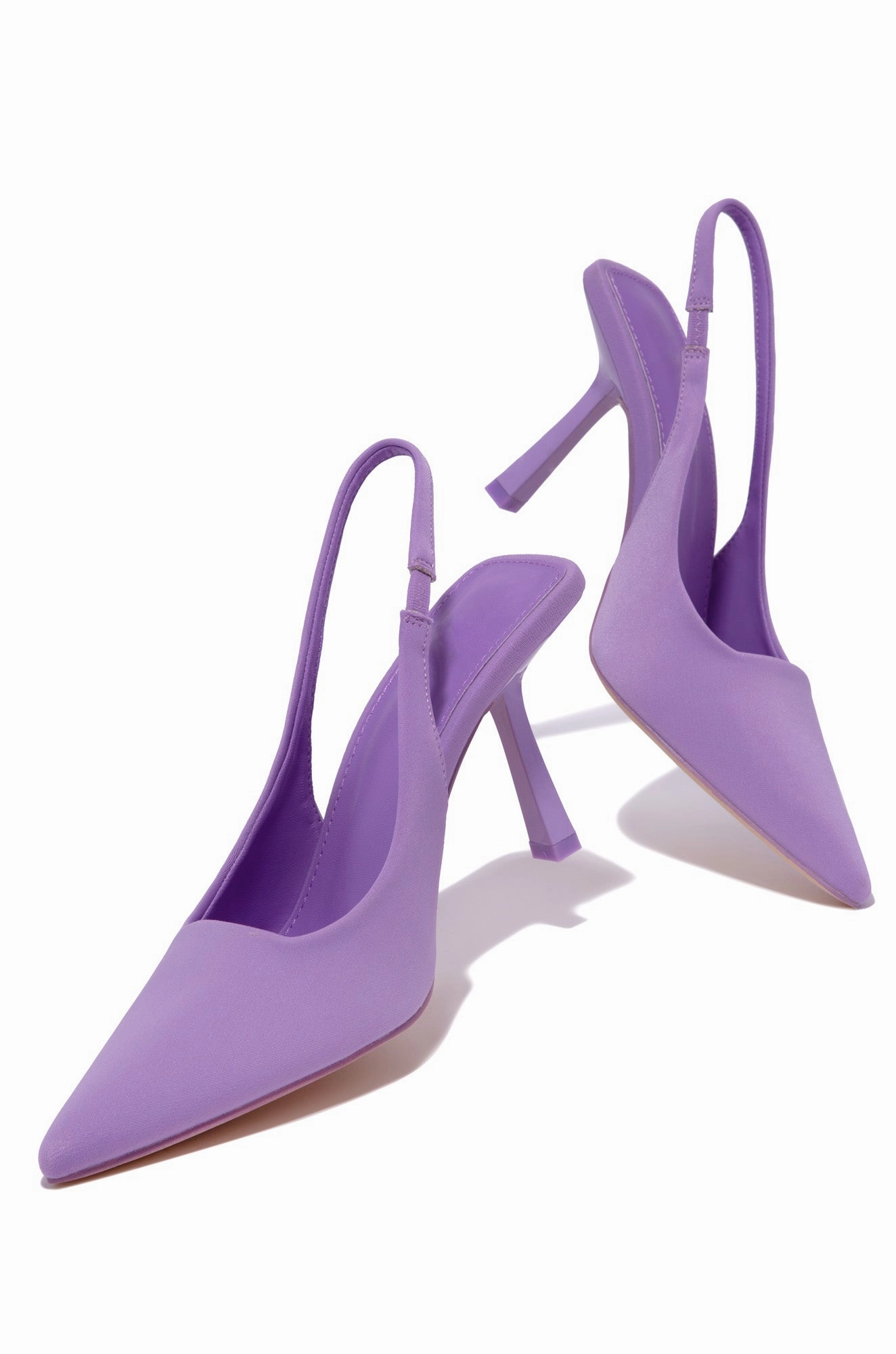 Caria Slingback Pumps - Lavender