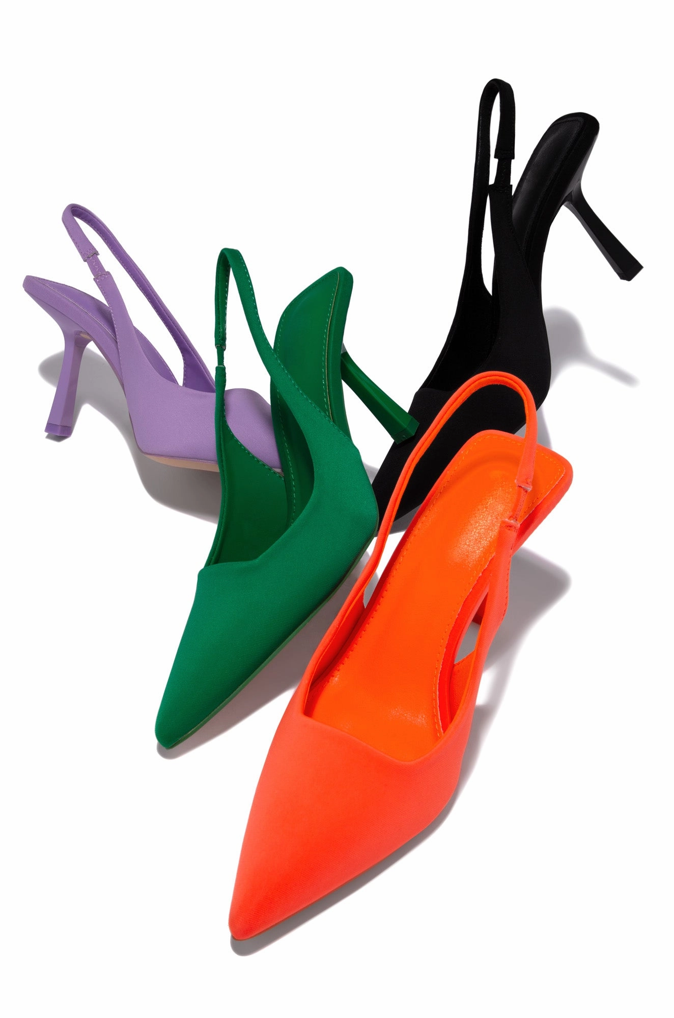 Caria Slingback Pumps - Lavender