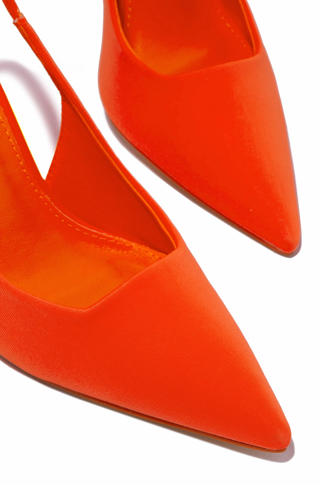 Caria Slingback Pumps - Orange