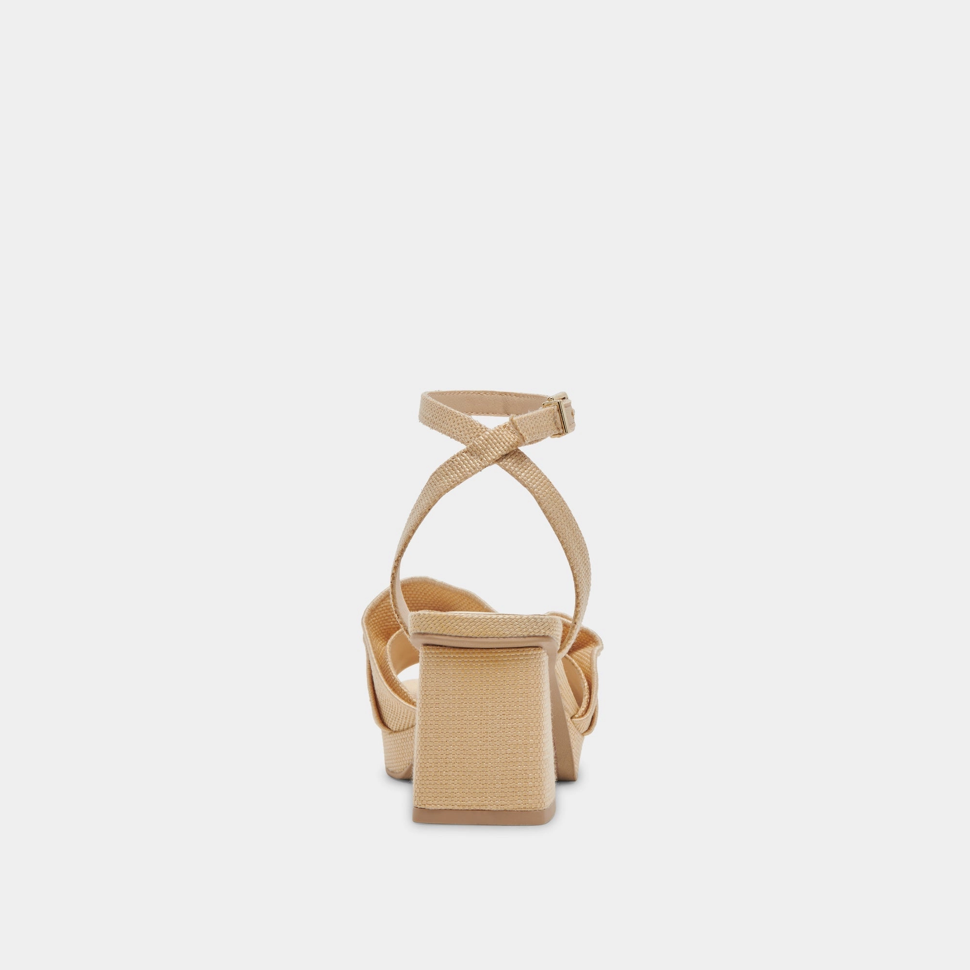 CHEER HEELS LT NATURAL RAFFIA - re:vita