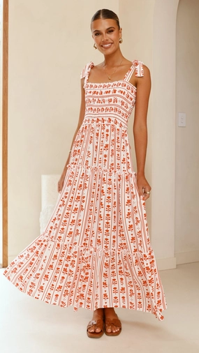 Cherish Maxi Dress - Floral Love