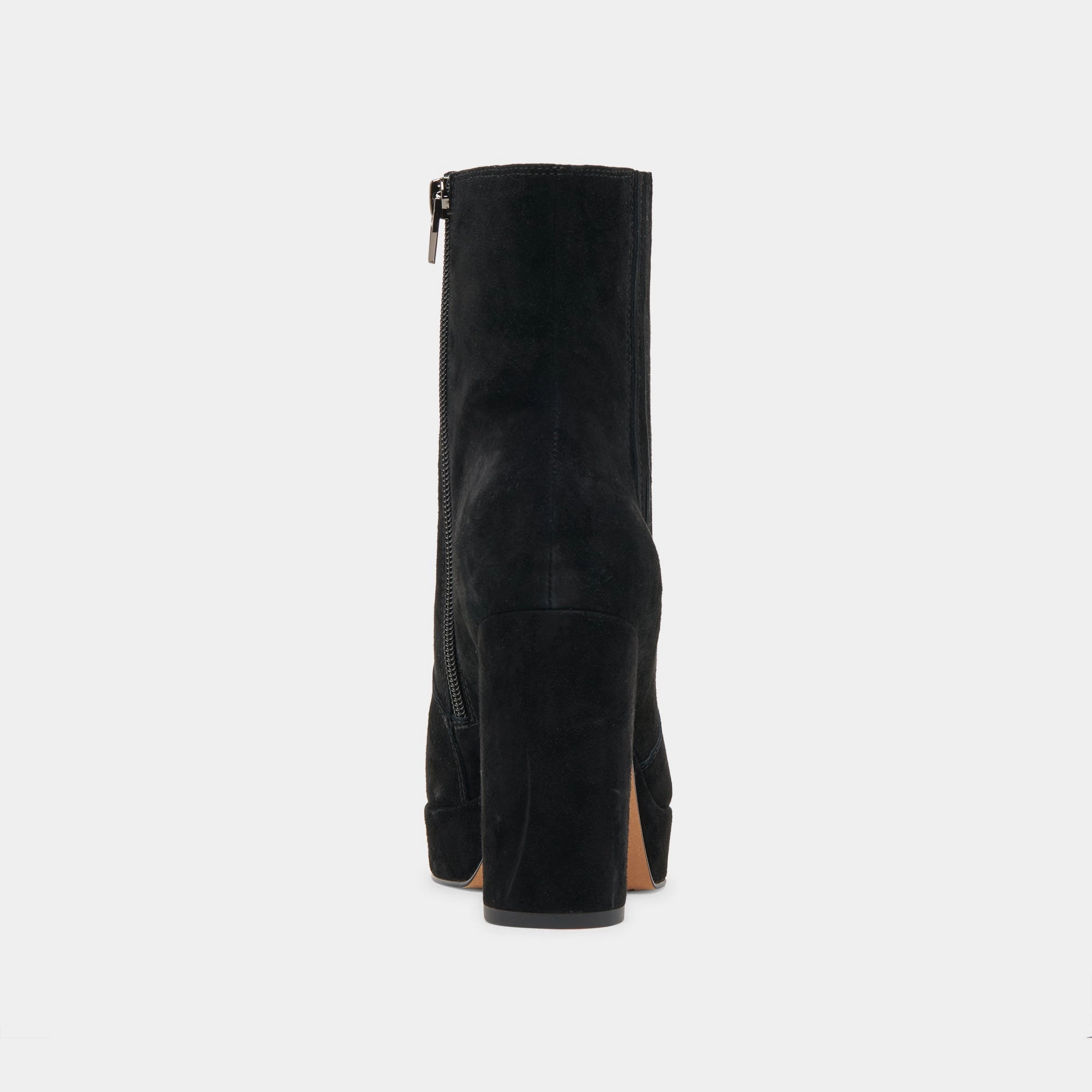 CINNY BOOTS ONYX SUEDE - re:vita