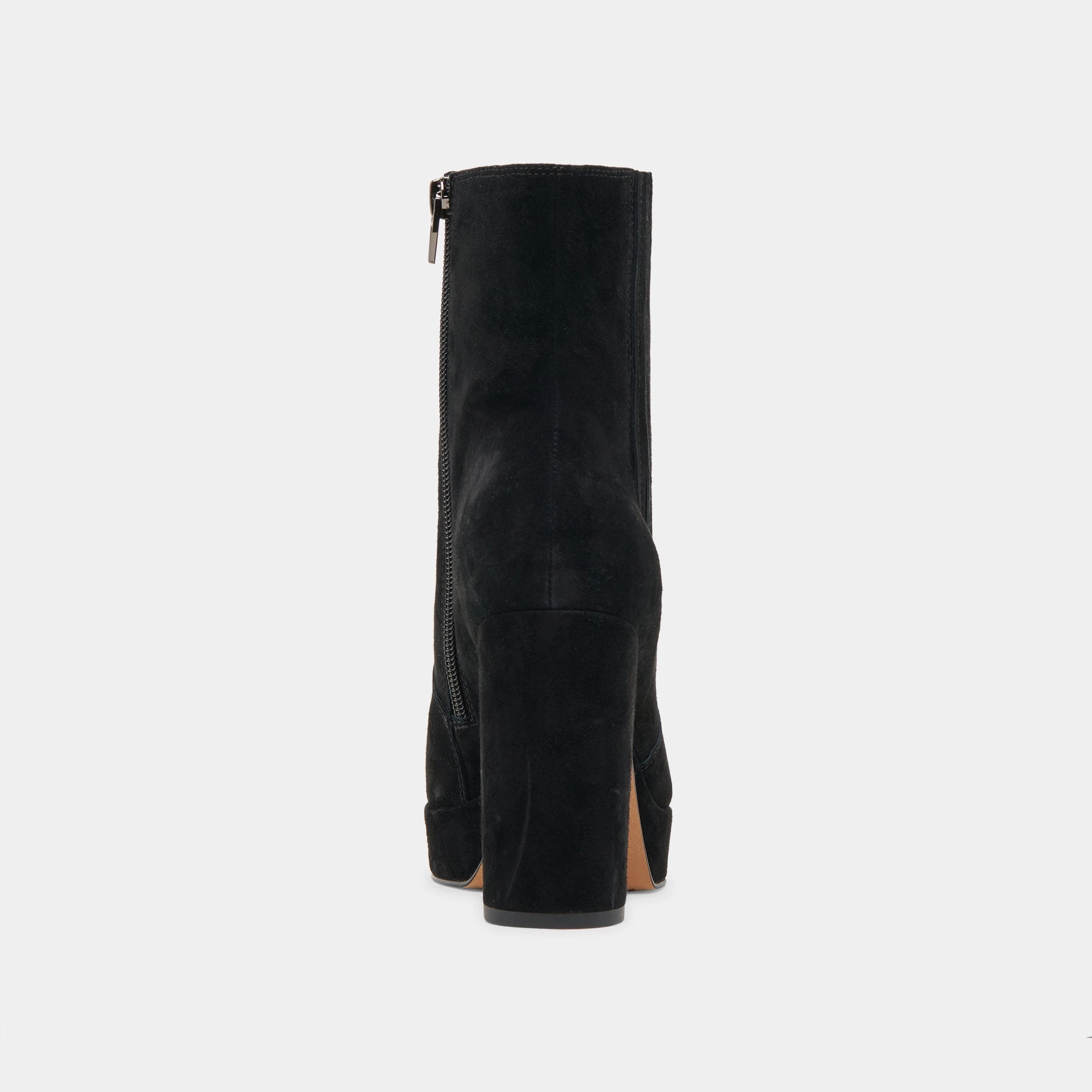 CINNY BOOTS ONYX SUEDE - re:vita